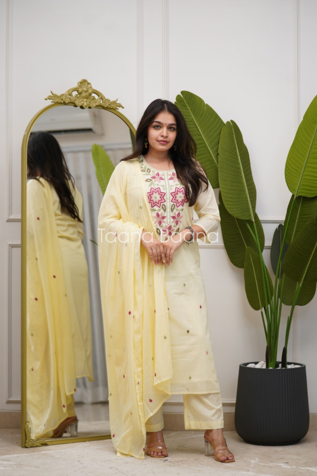 Dupatta Pant Set