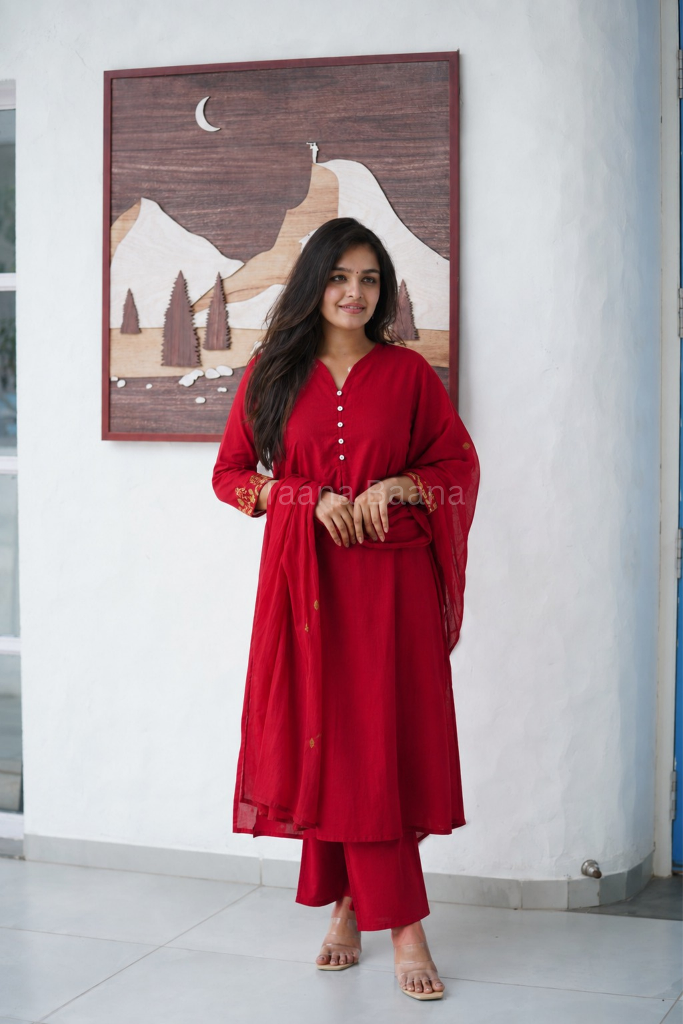 Dupatta Pant Set
