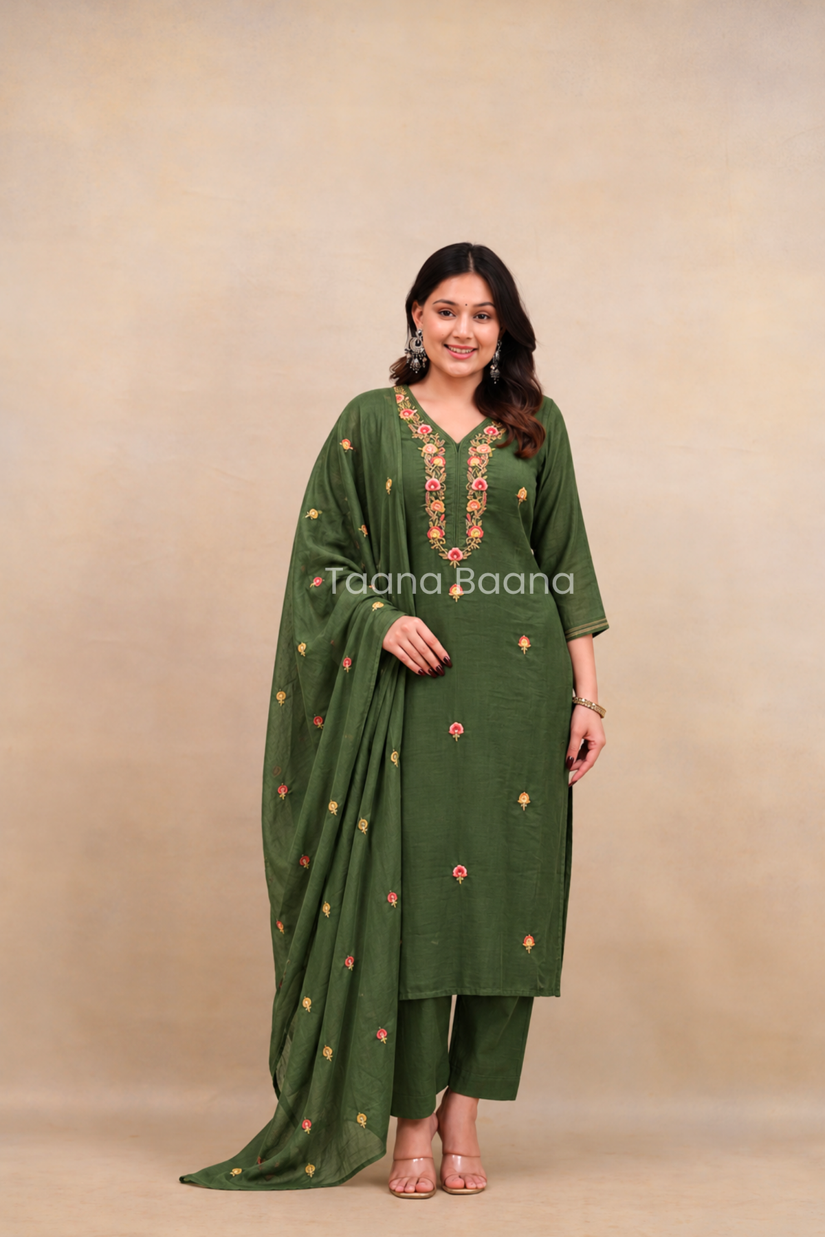 Dupatta Pant Set