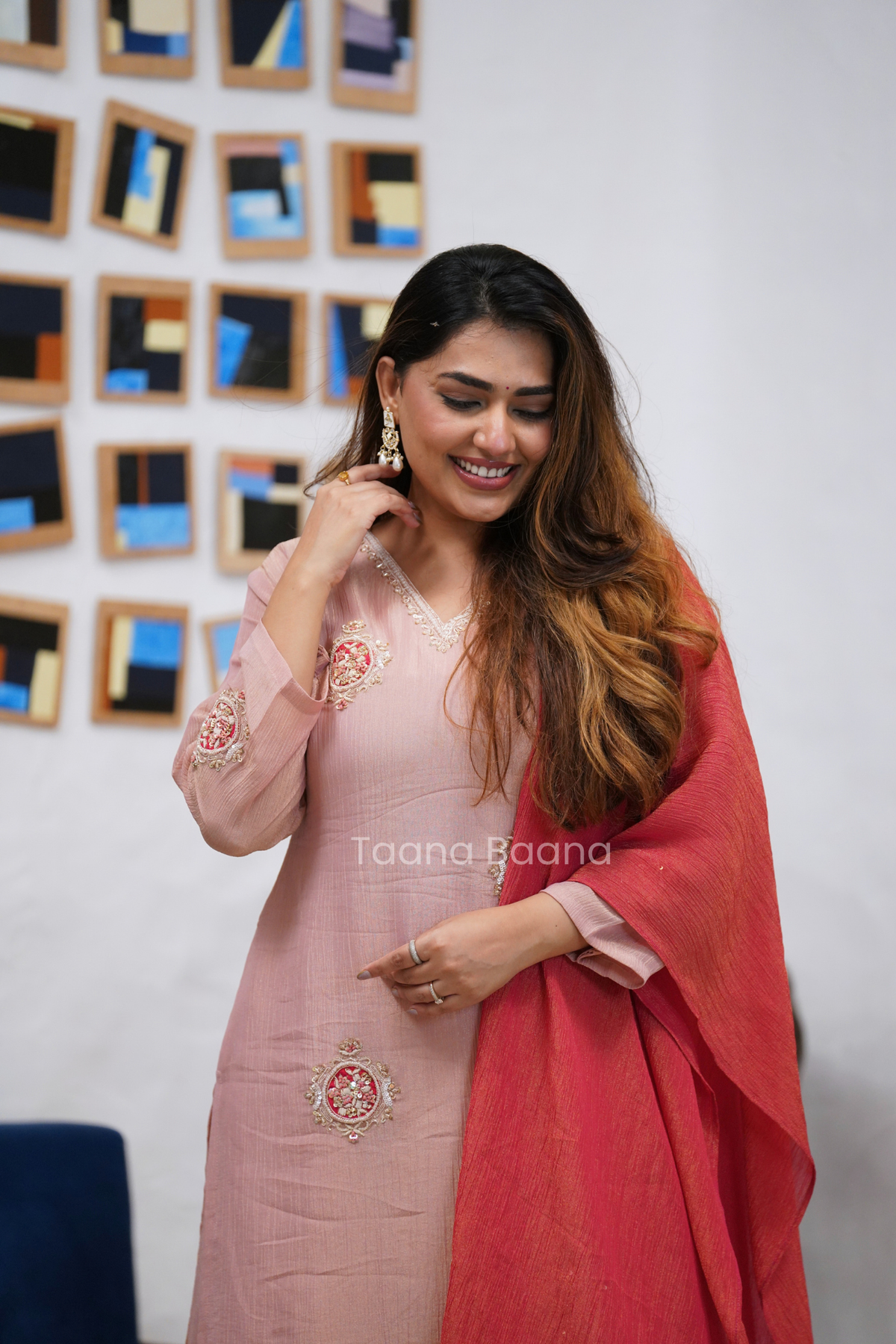 Dupatta Plazo Set