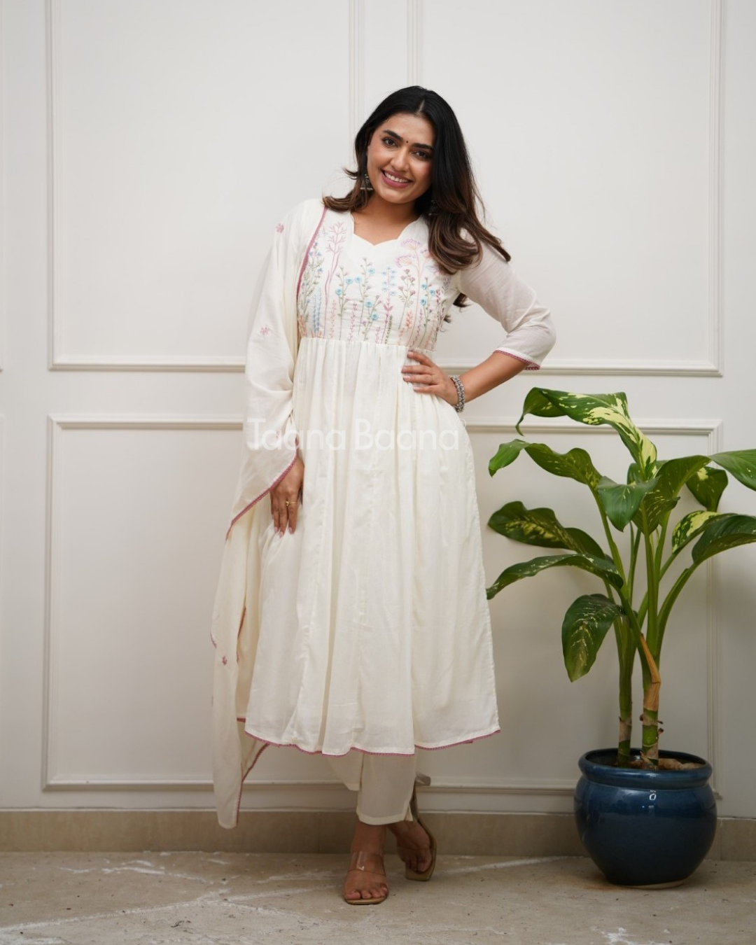 Dupatta Pant Set