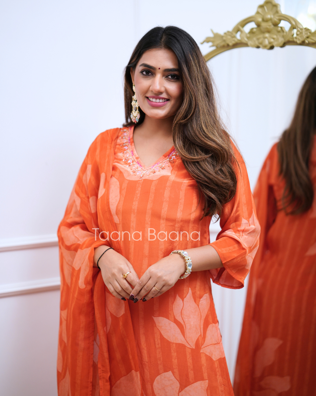Dupatta Pant Set