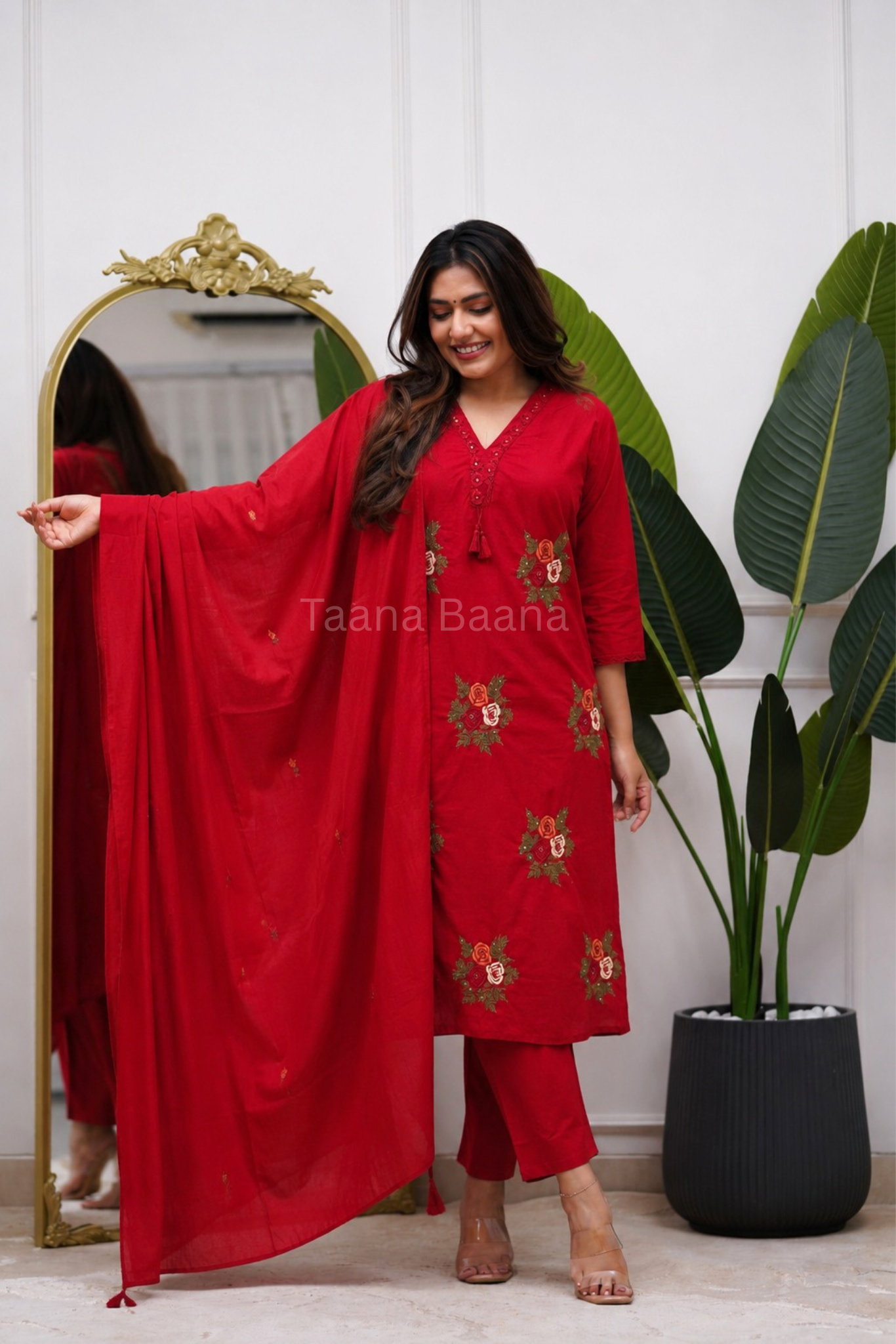 Dupatta Pant Set