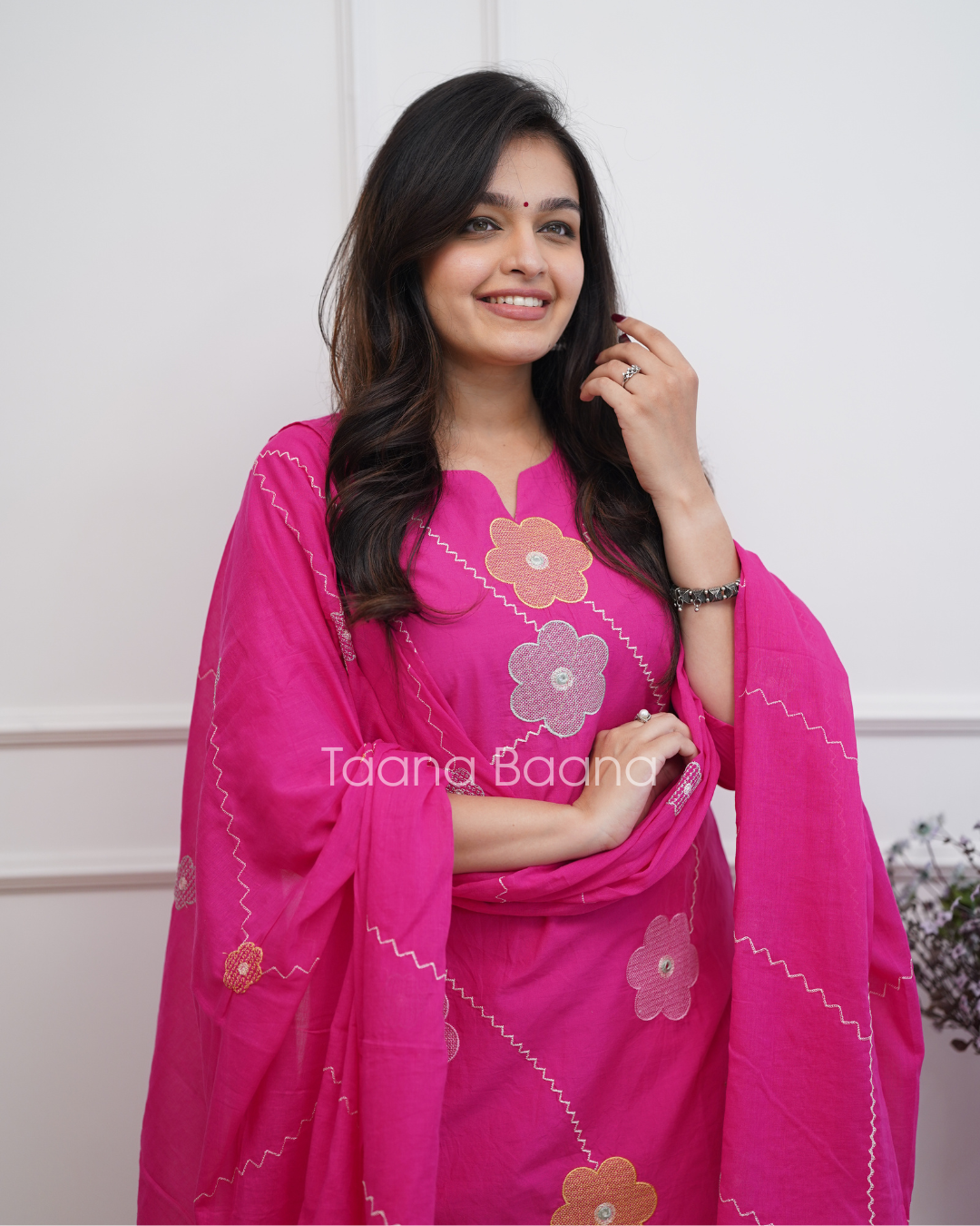 Dupatta Pant Set
