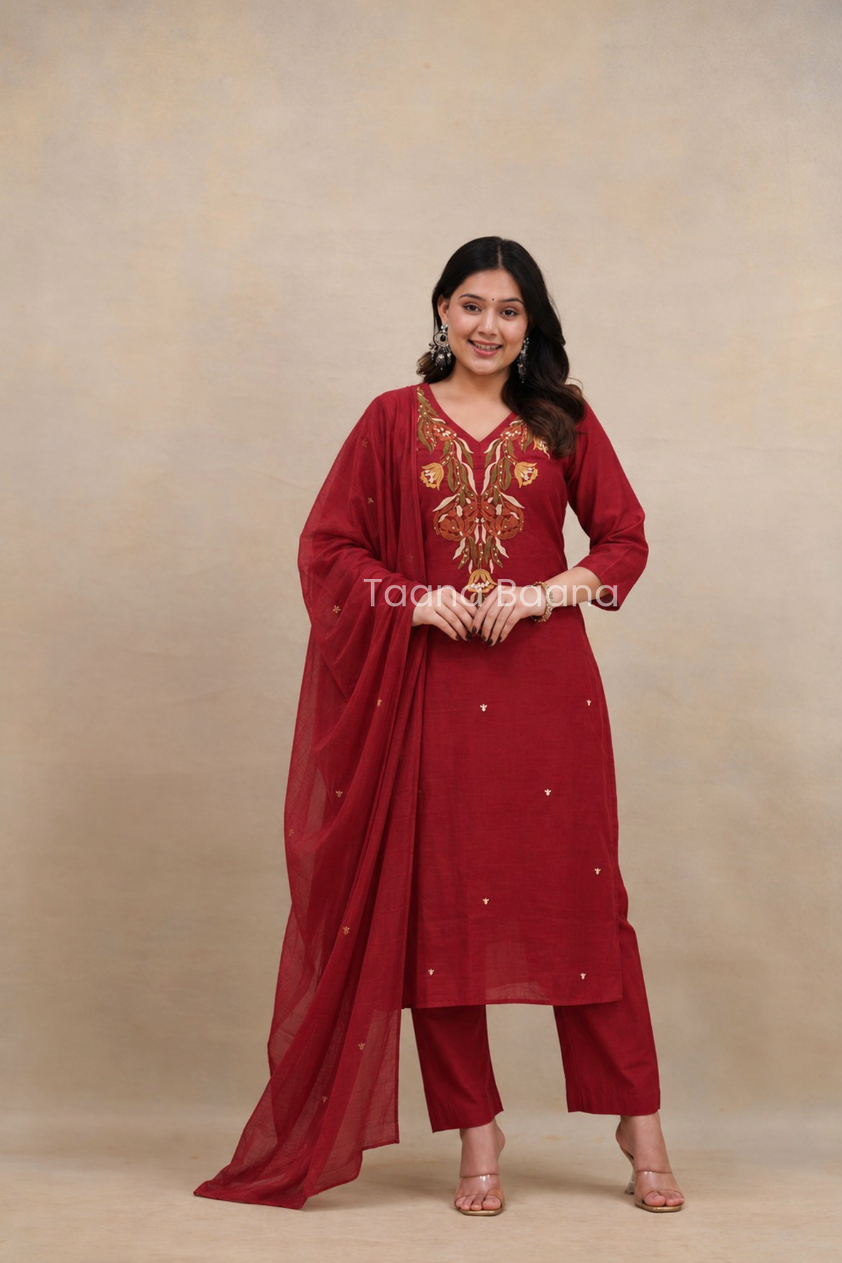 Dupatta Pant Set
