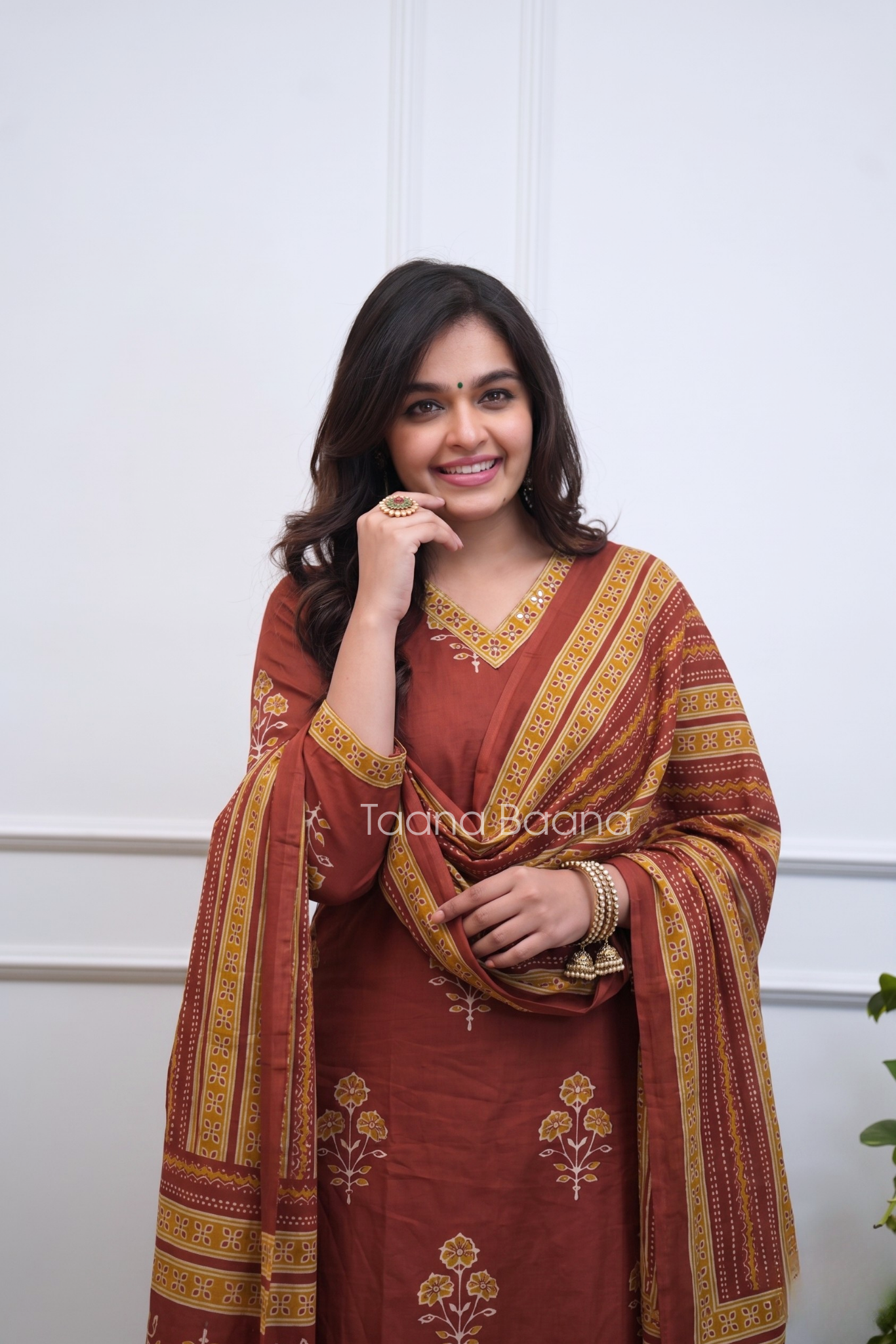 Dupatta Pant Set