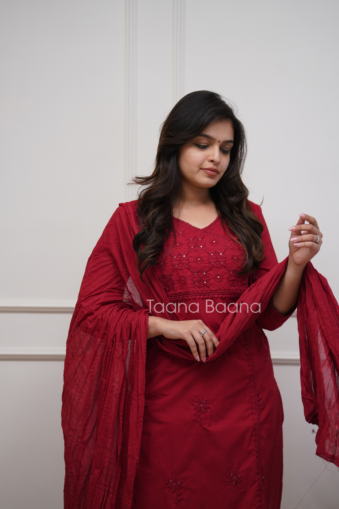 Dupatta Pant Set