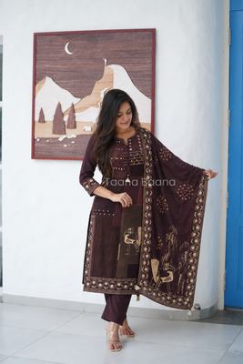 Dupatta Pant Set