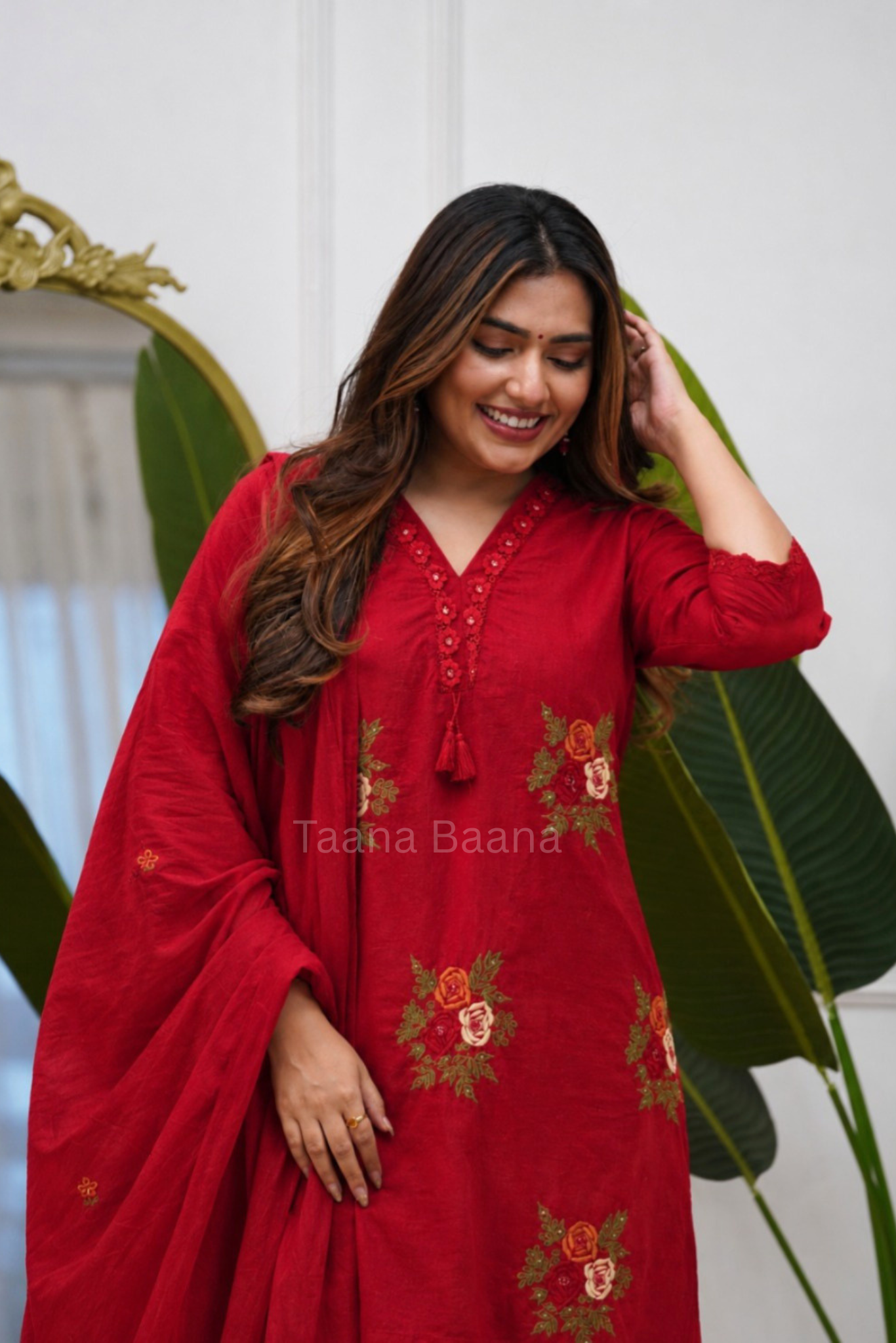Dupatta Pant Set