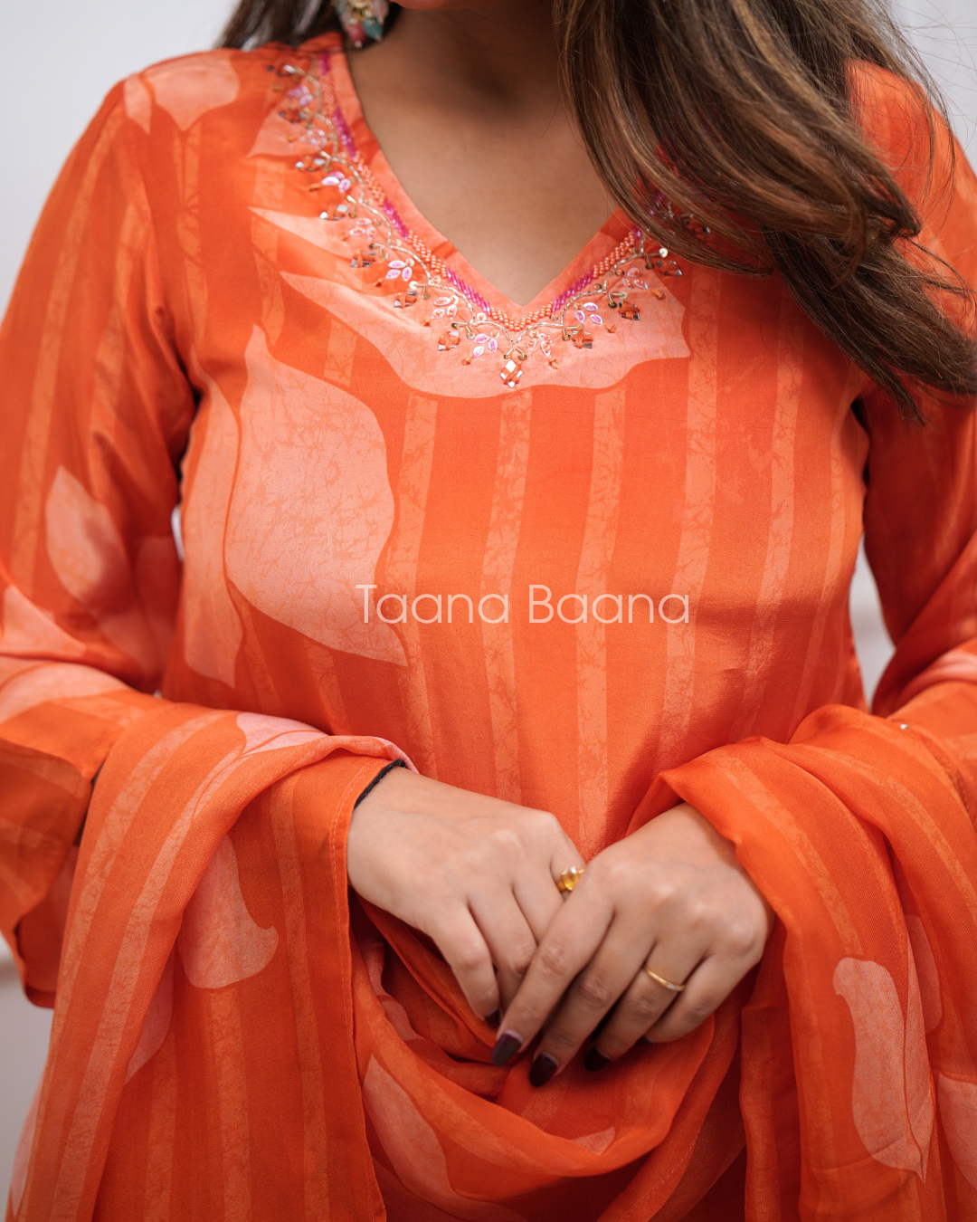 Dupatta Pant Set