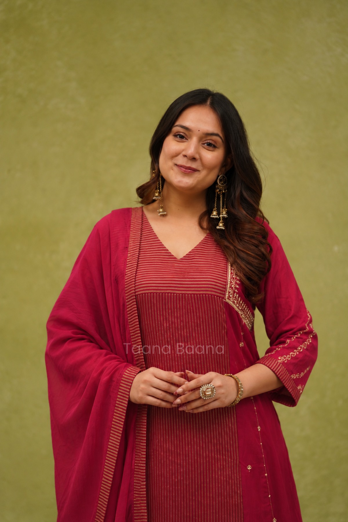 Dupatta Pant Set