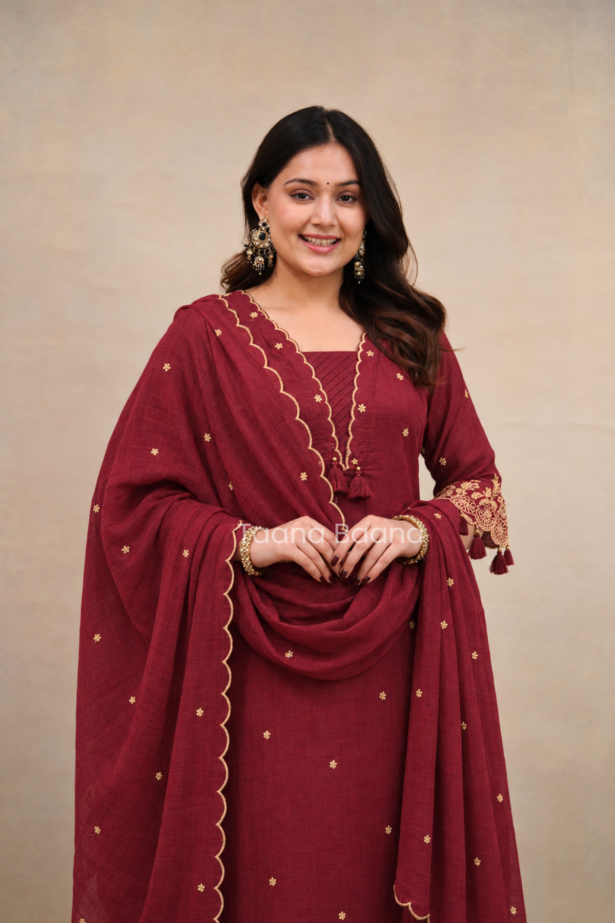 Dupatta Pant Set