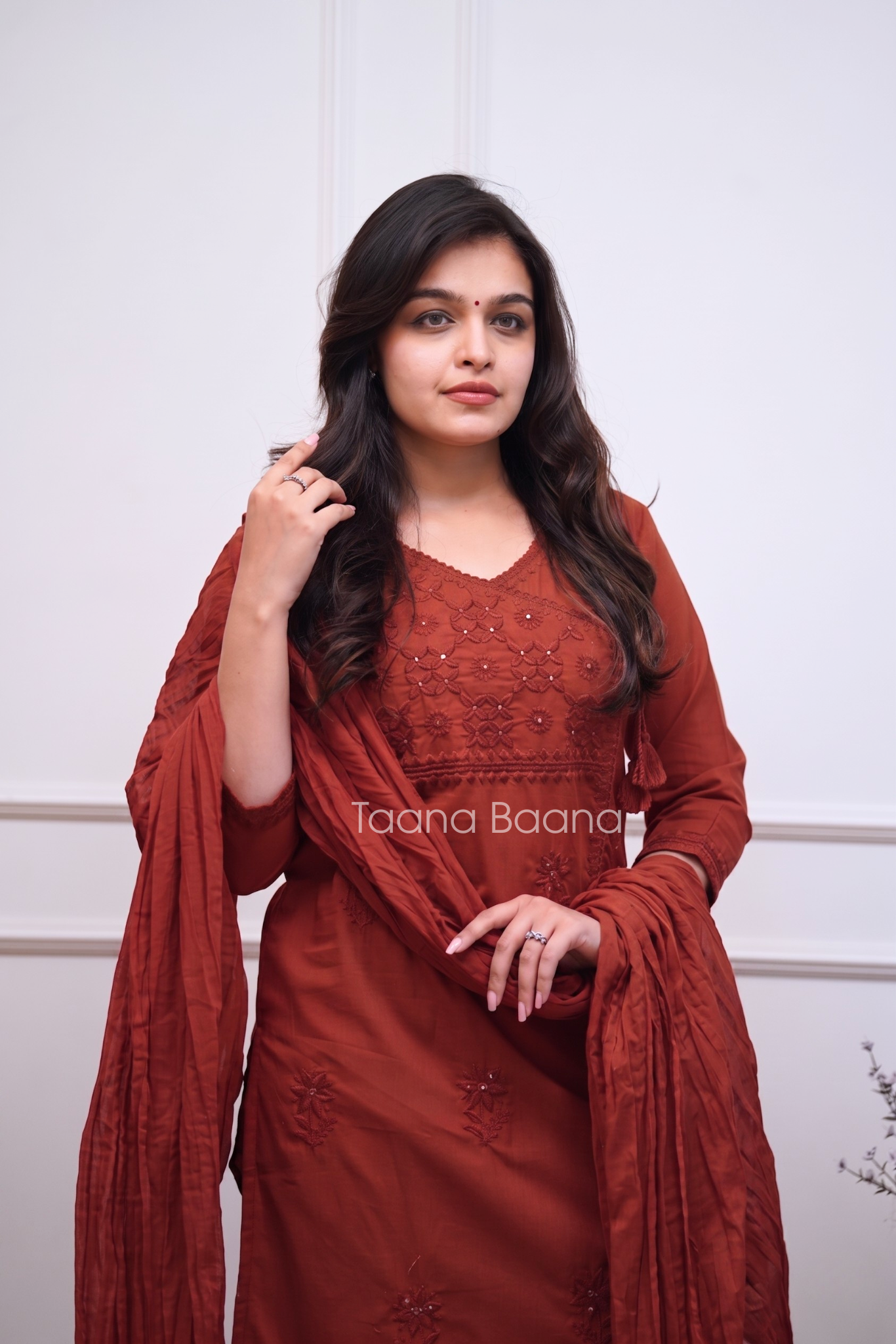 Dupatta Pant Set