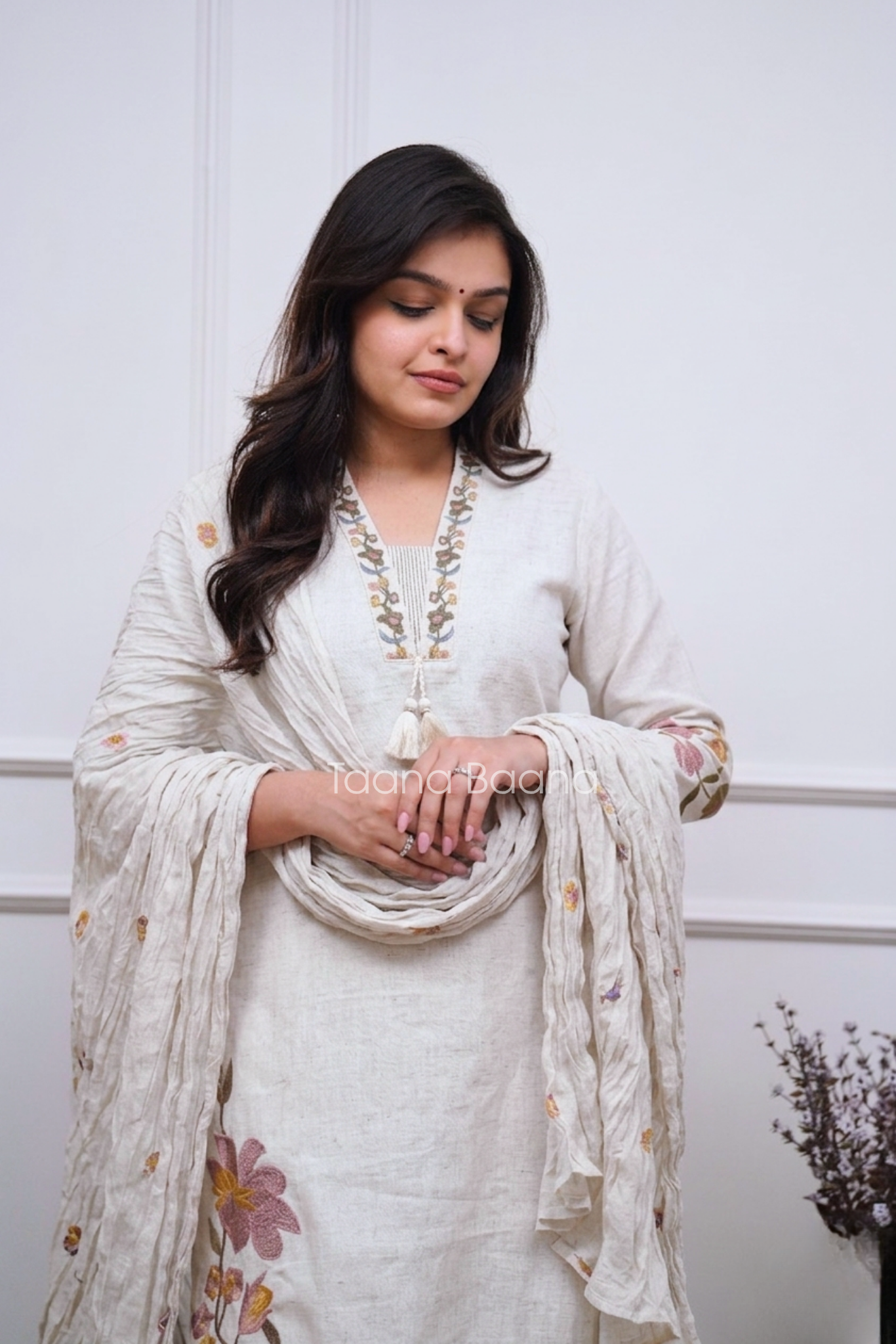 Dupatta Pant Set