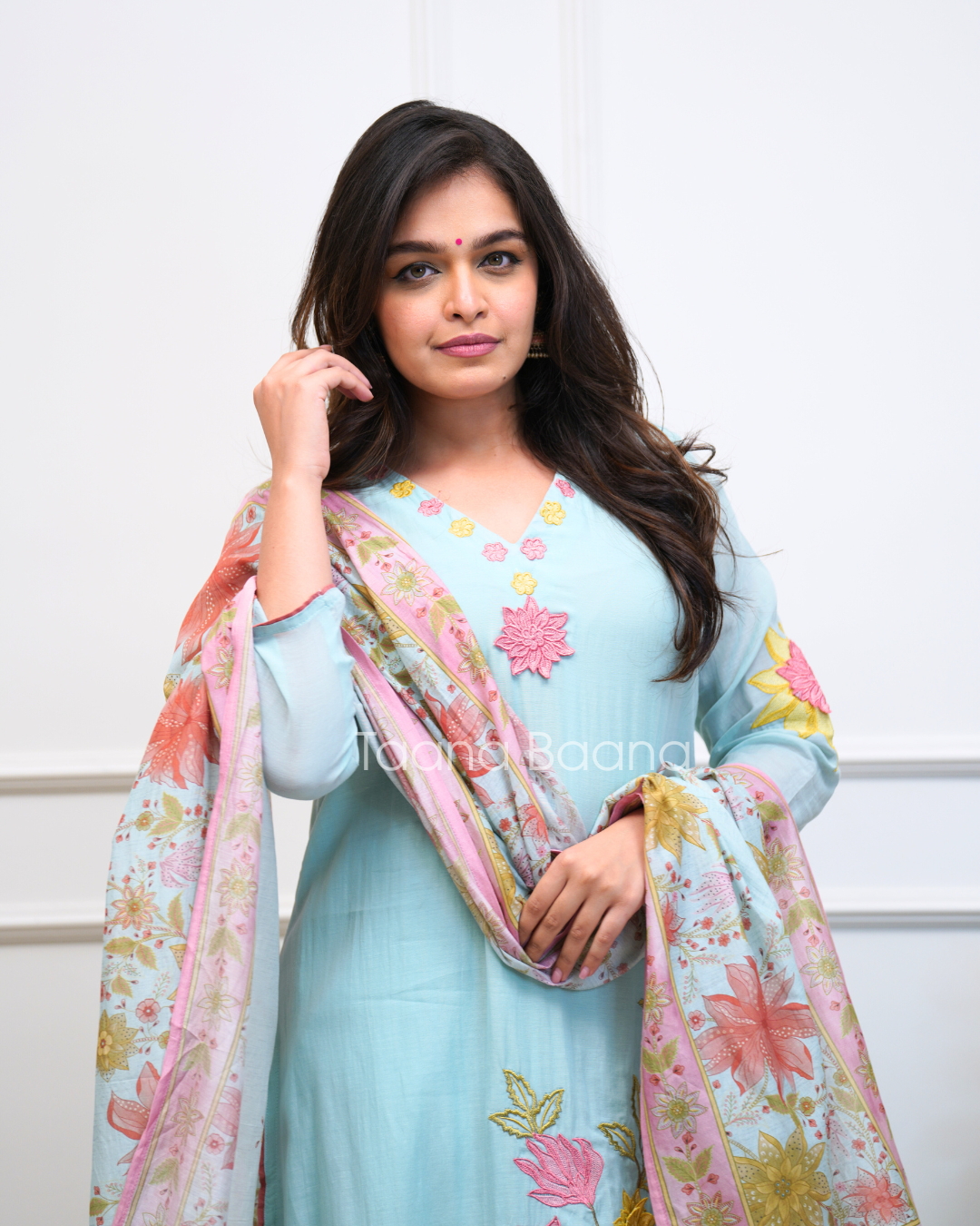 Dupatta Pant Set
