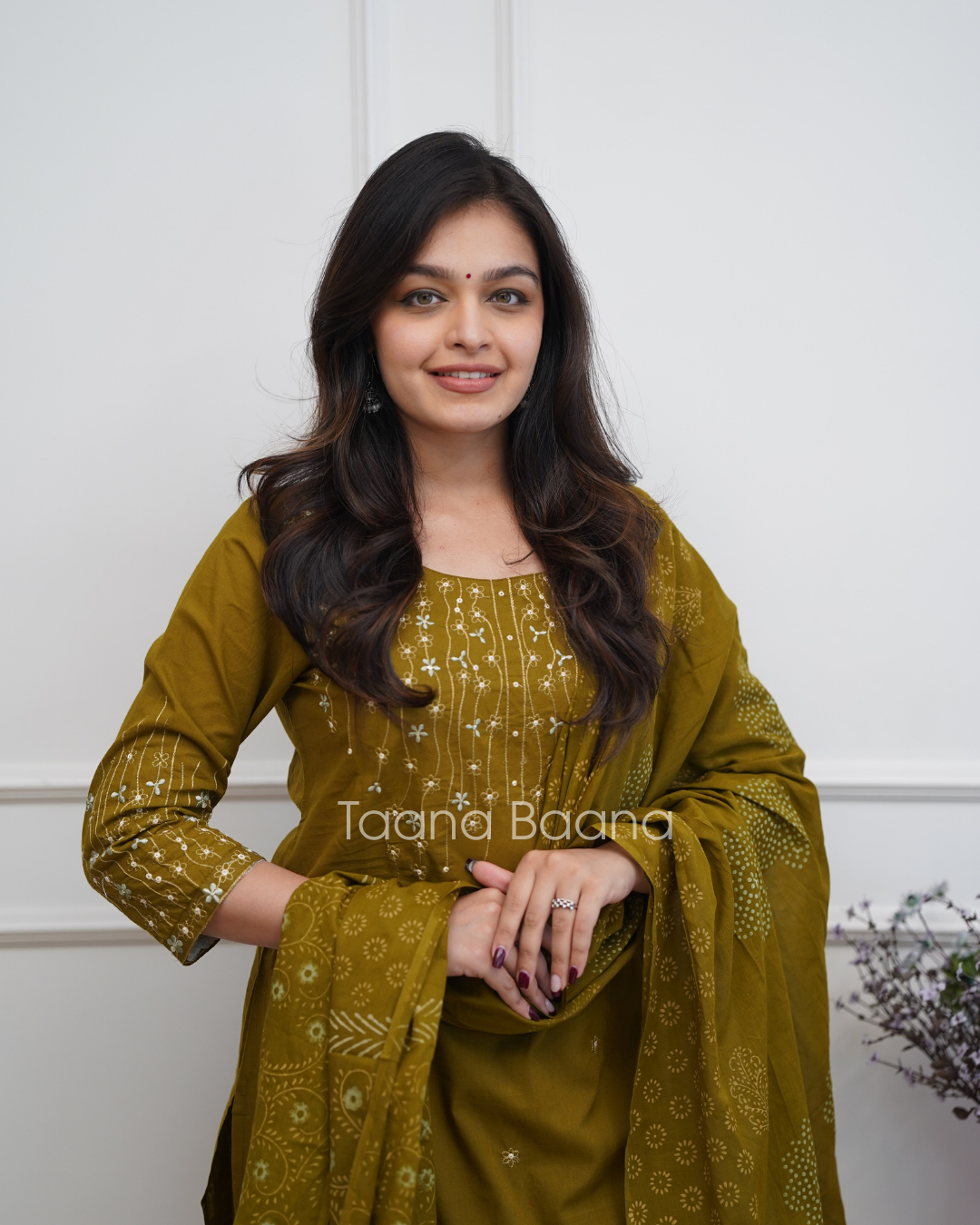Dupatta Pant Set
