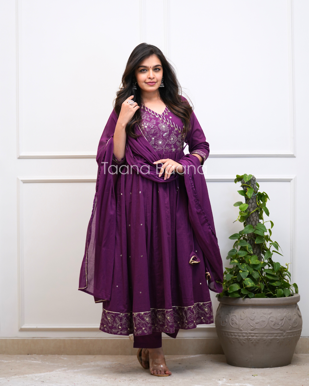 Dupatta Pant Set