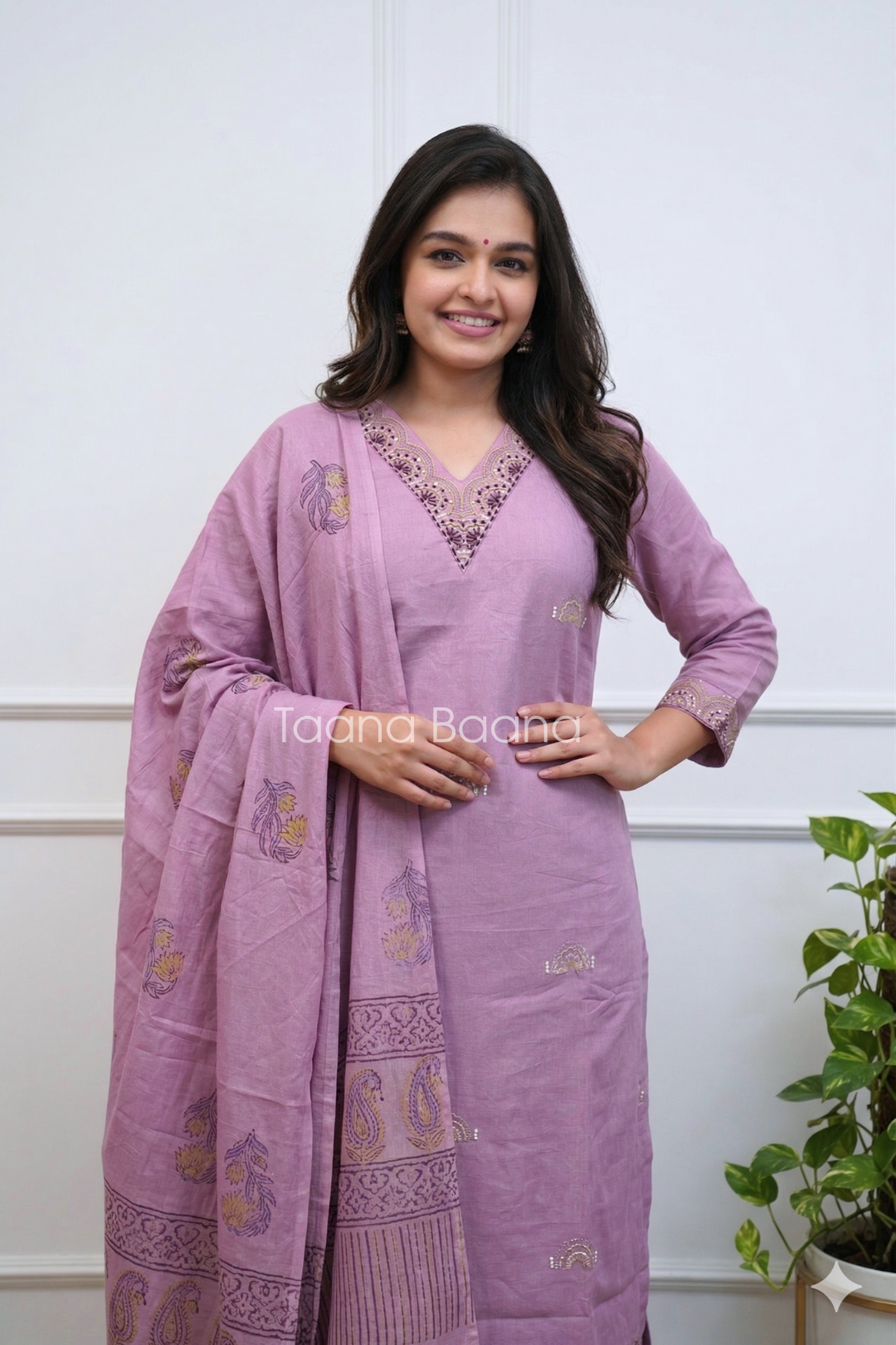 Dupatta Pant Set