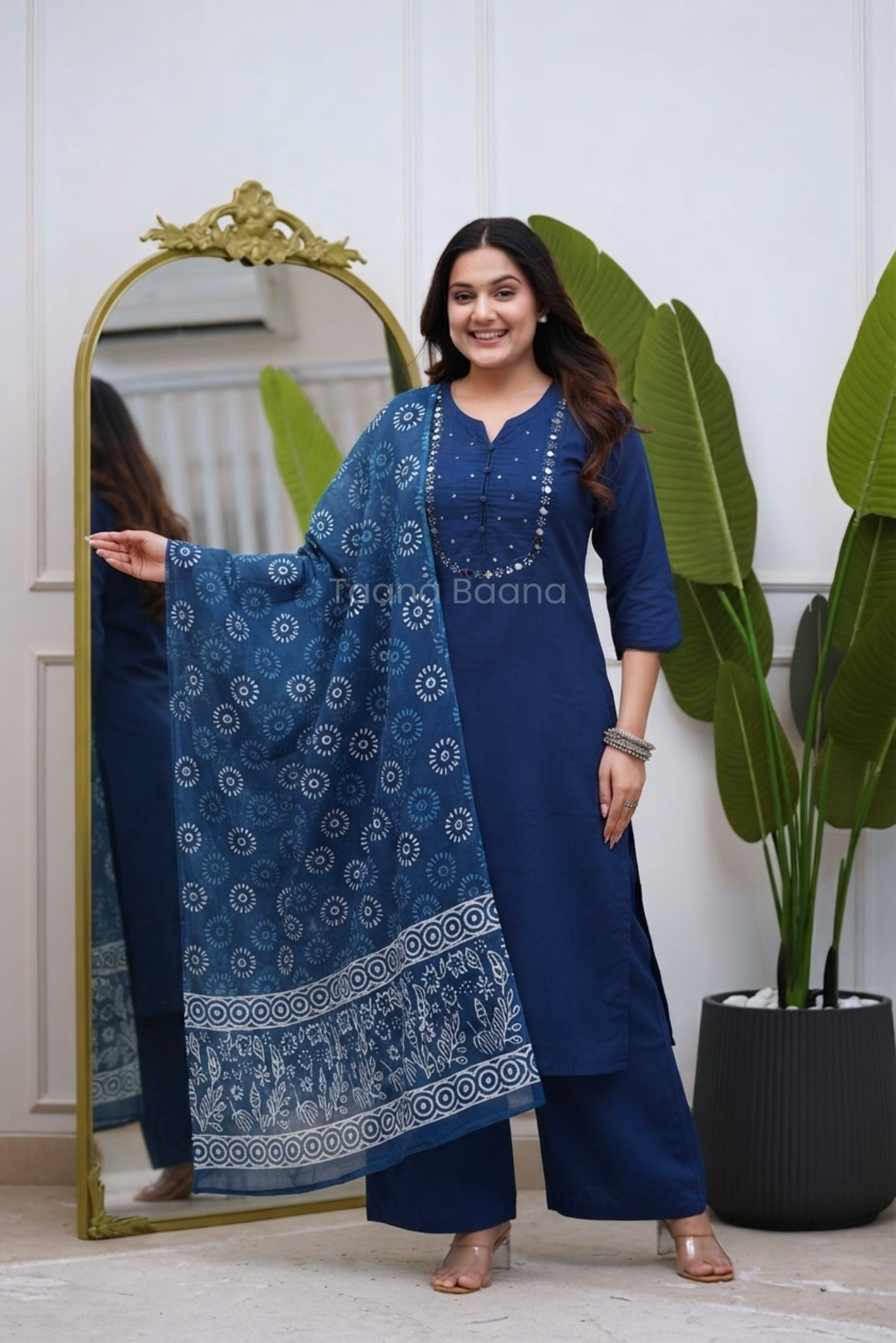 Dupatta Pant Set