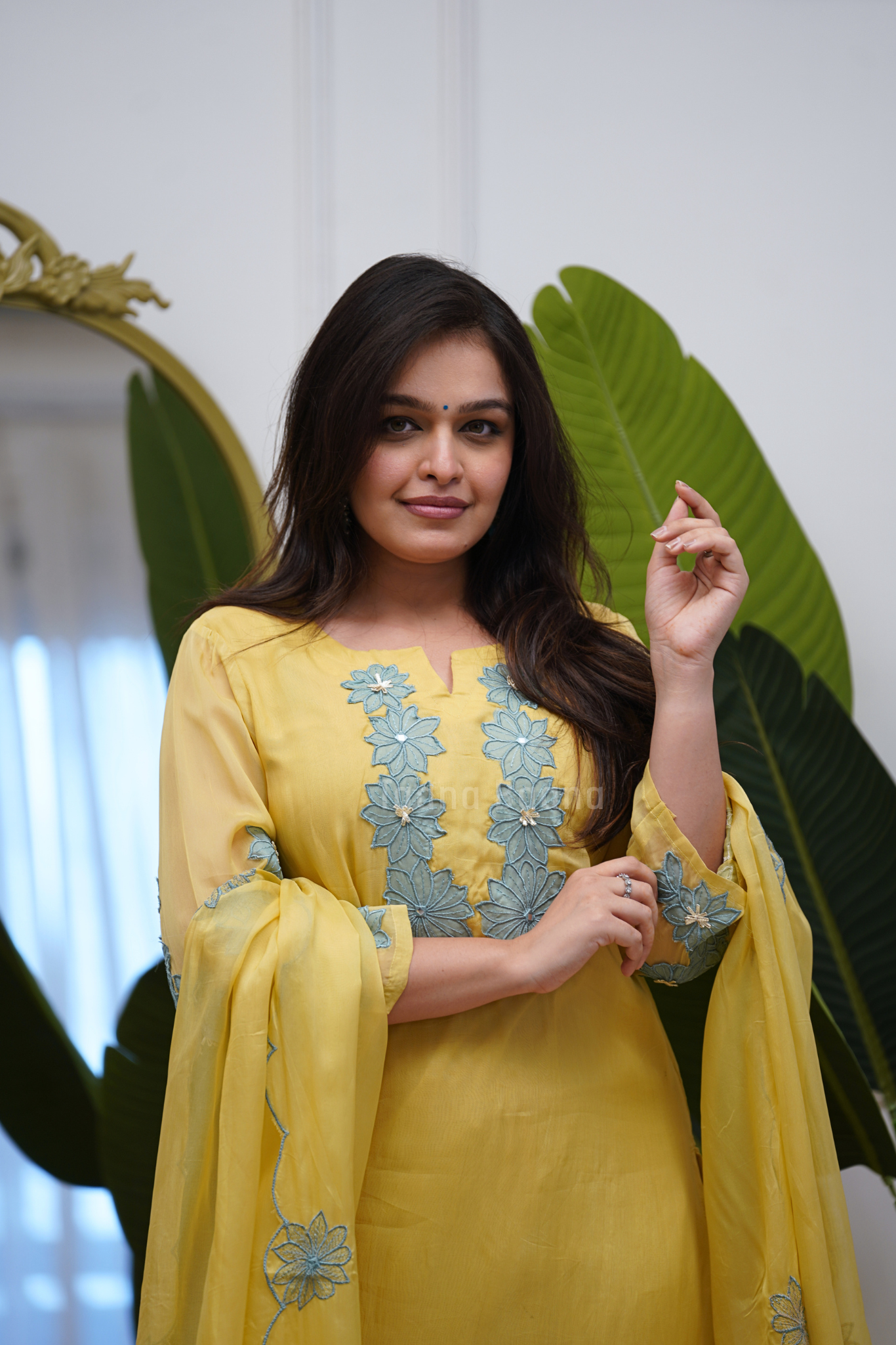 Dupatta Pant Set
