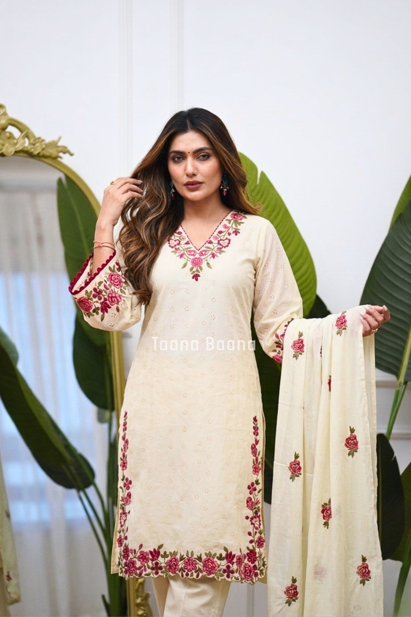 Dupatta Pant Set