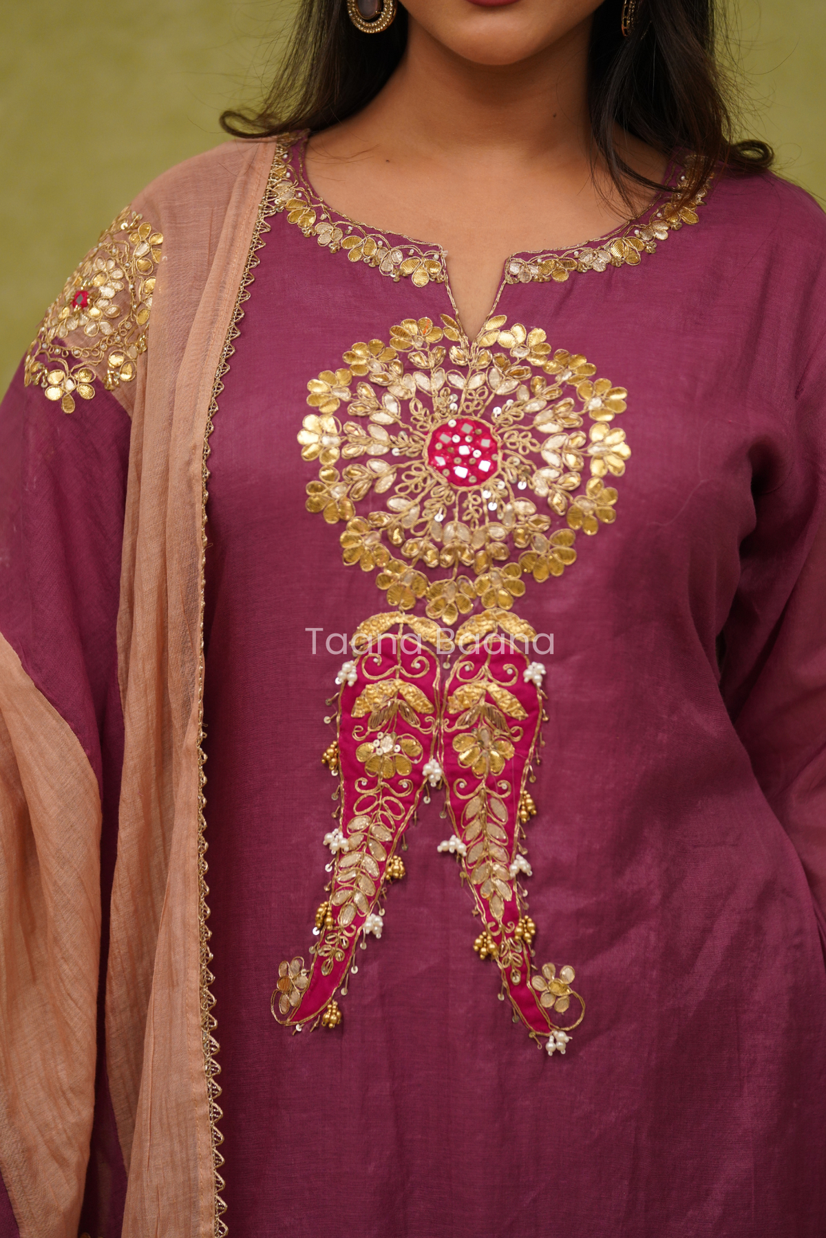 Anarkali Dupatta Set