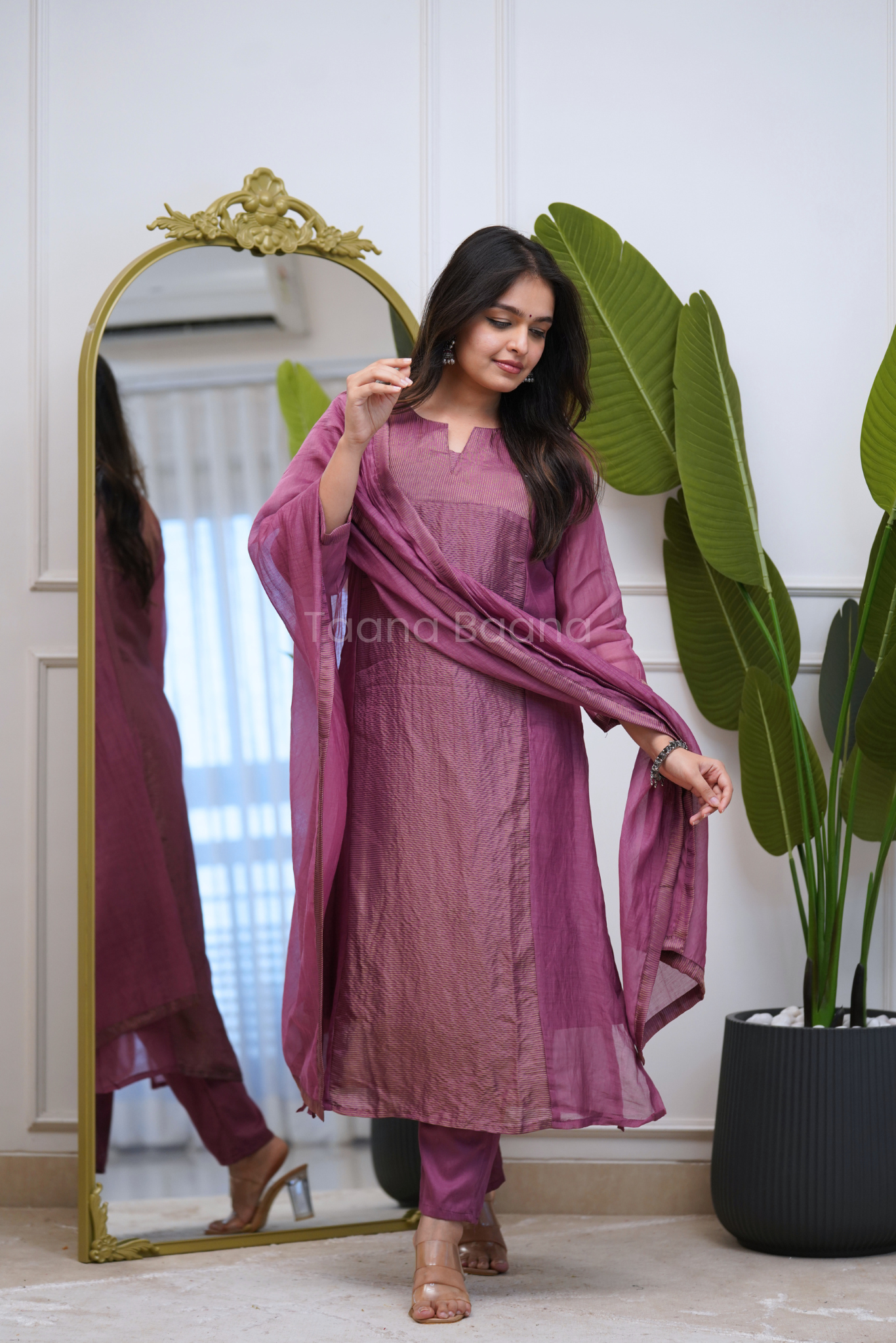 Dupatta Pant Set