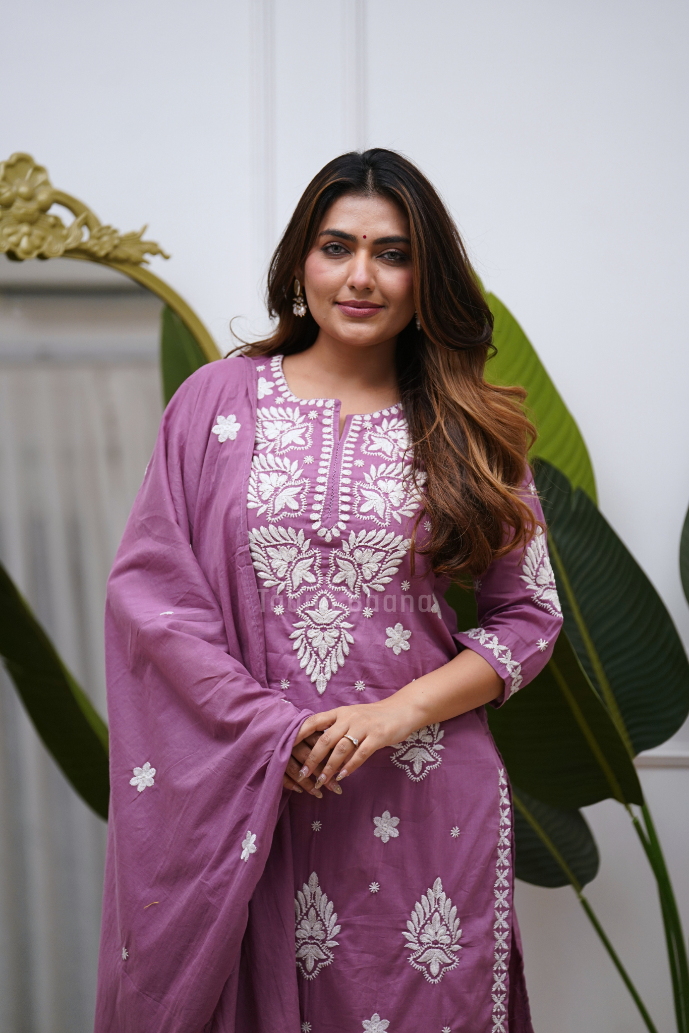Dupatta Pant Set