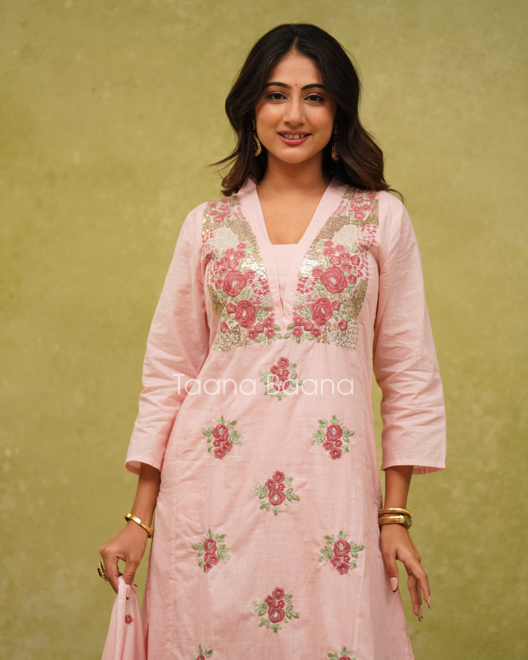 Dupatta Pant Set
