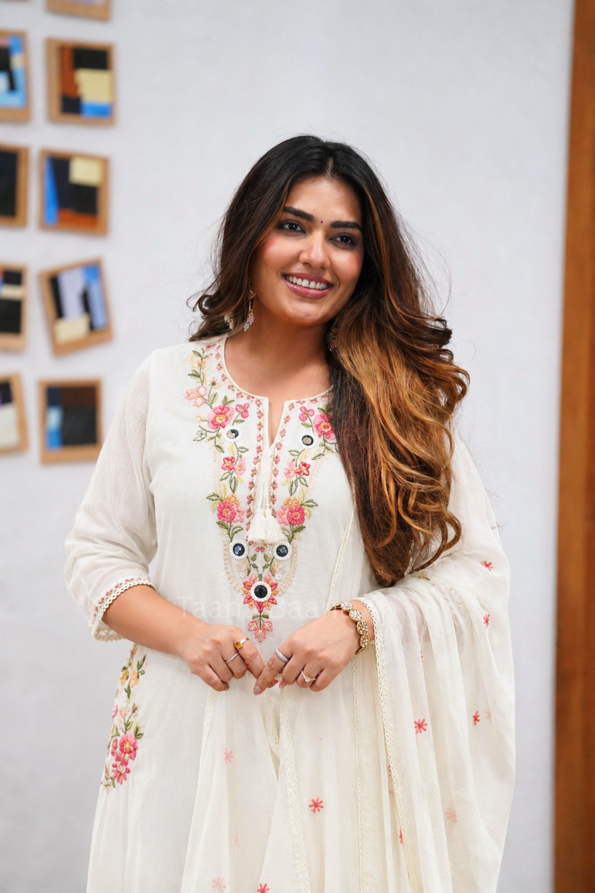 Dupatta Pant Set
