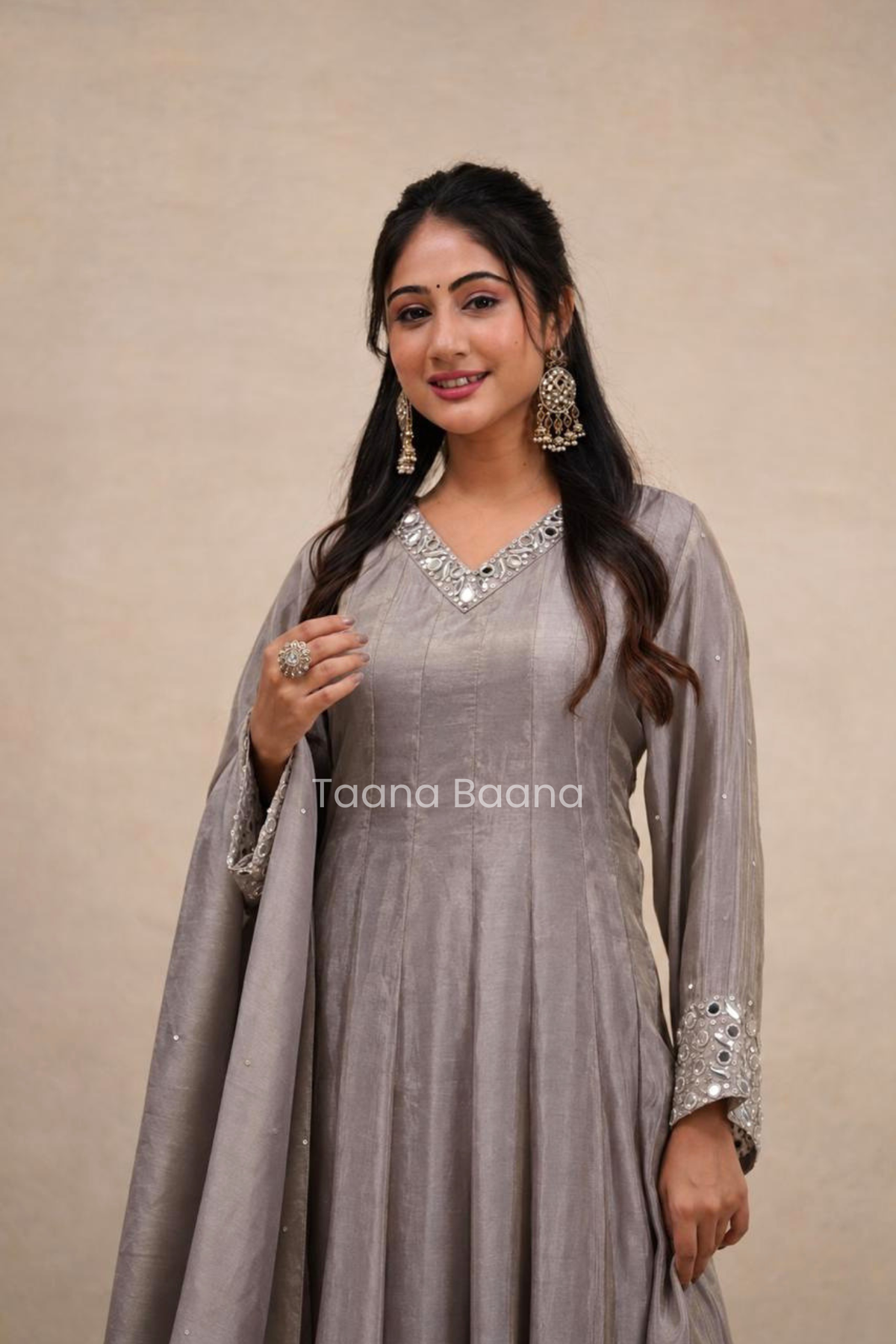 Anarkali Dupatta Set
