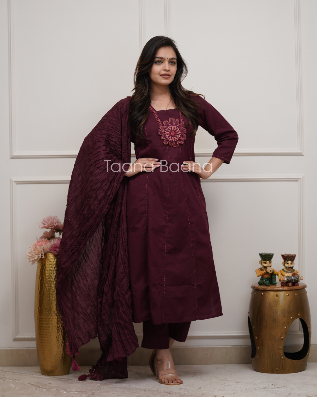 Dupatta Pant Set