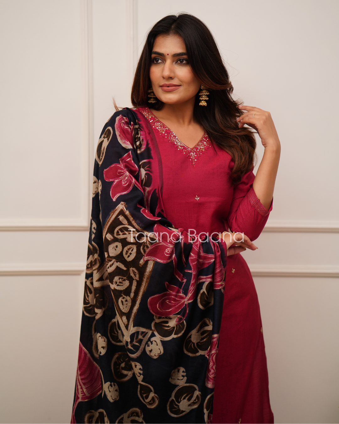 Dupatta Pant Set
