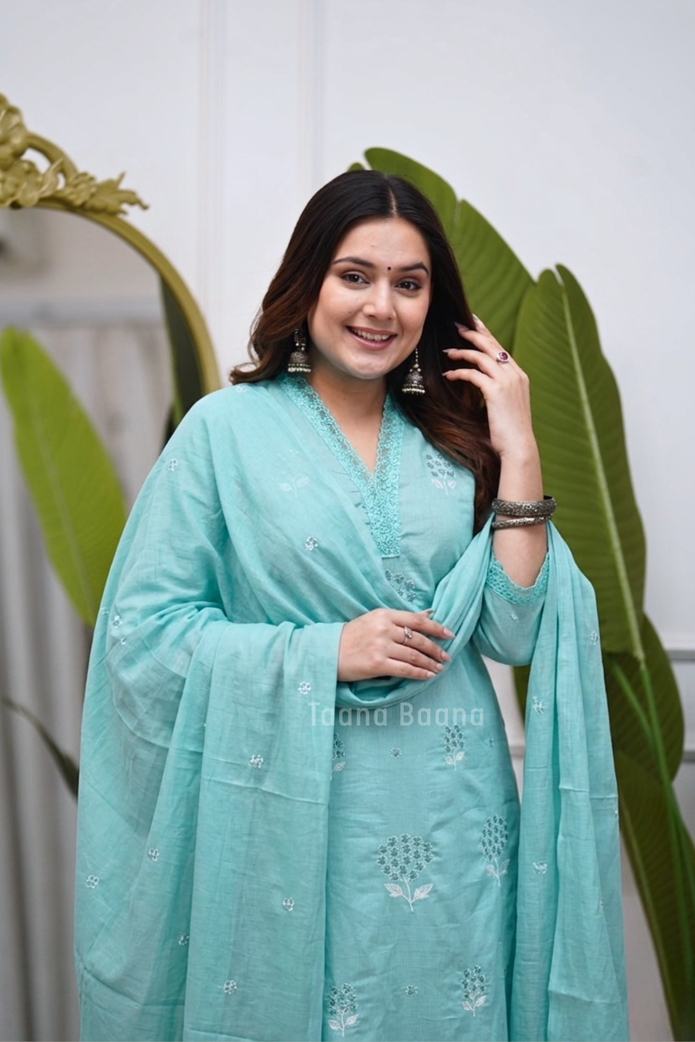 Dupatta Pant Set