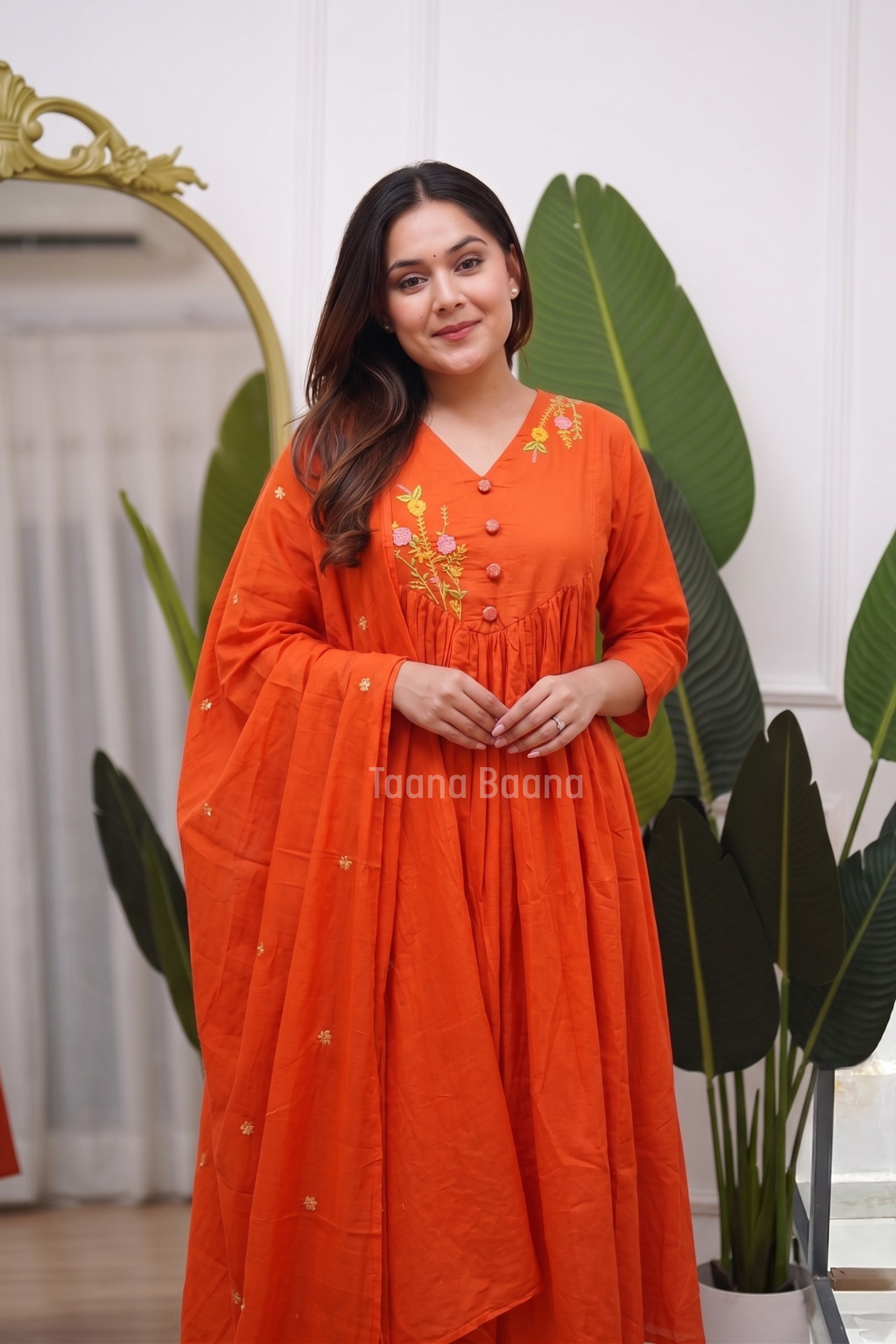 Anarkali Dupatta Set