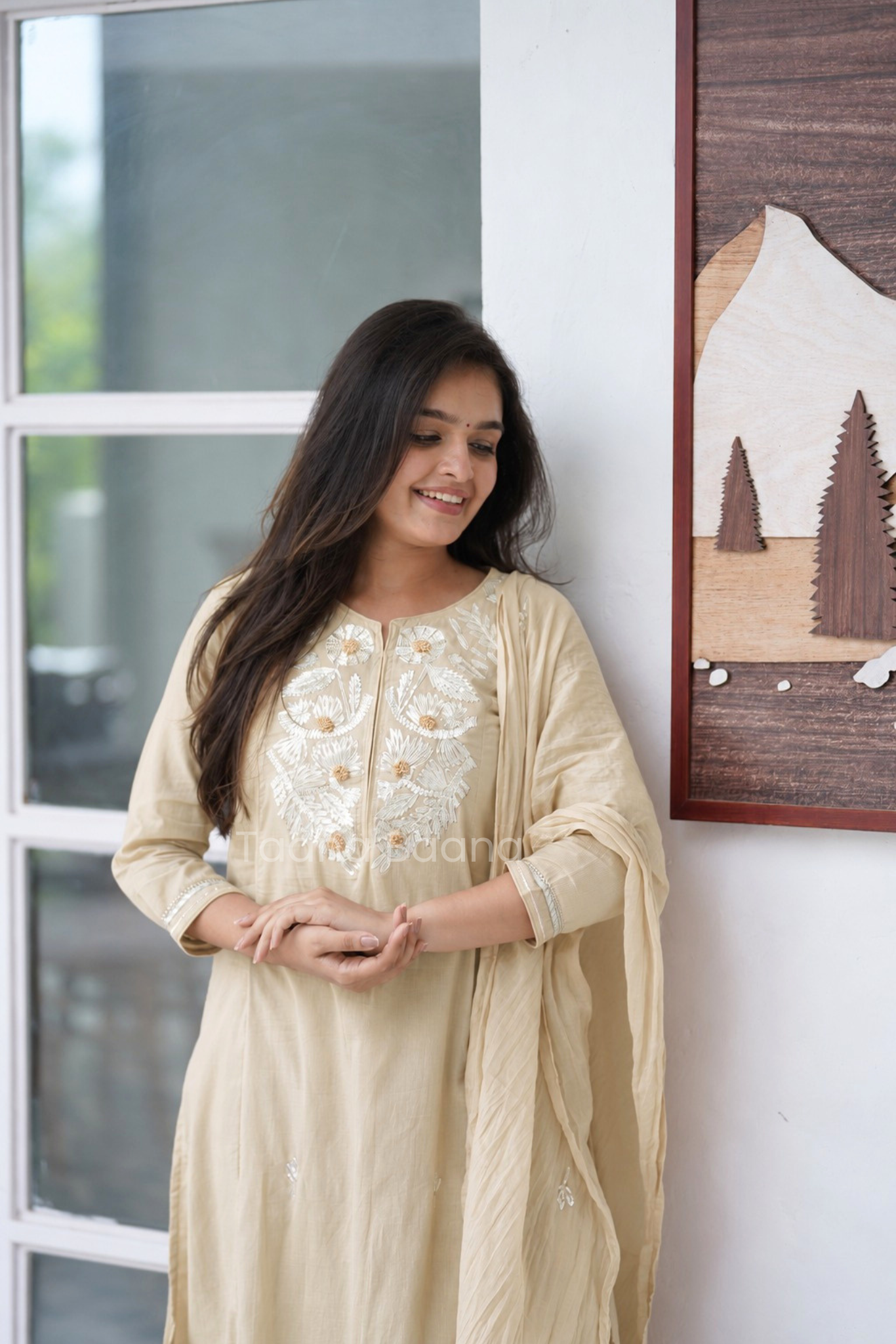 Dupatta Pant Set