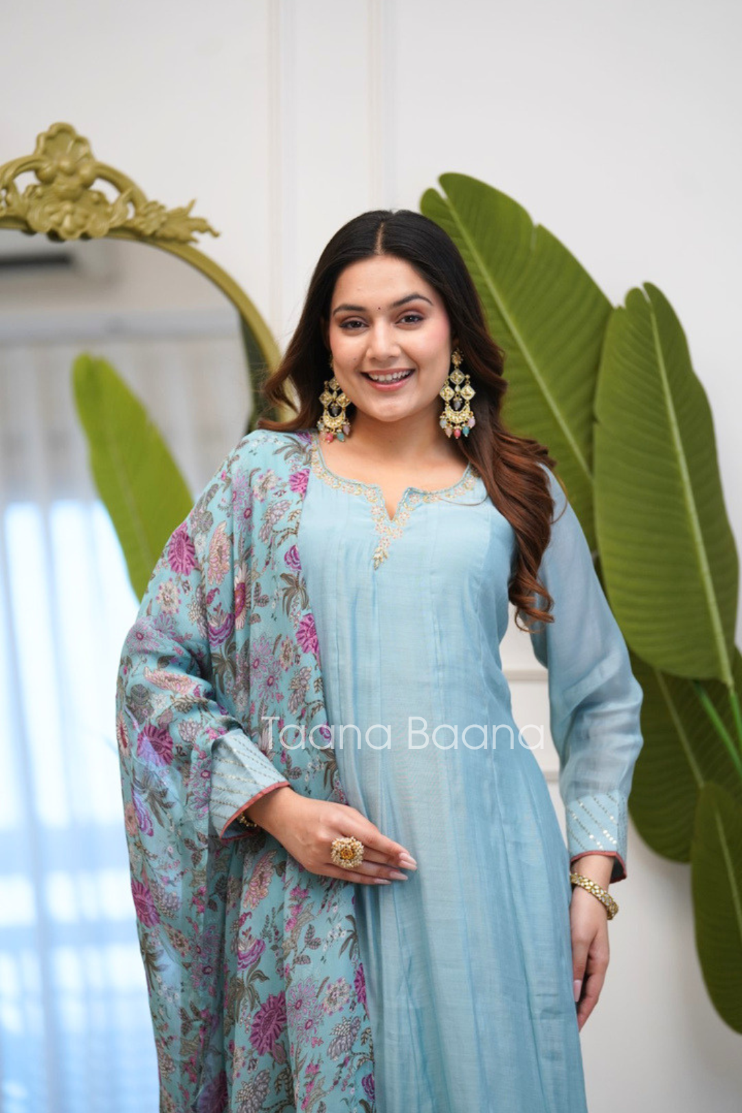 Dupatta Pant Set
