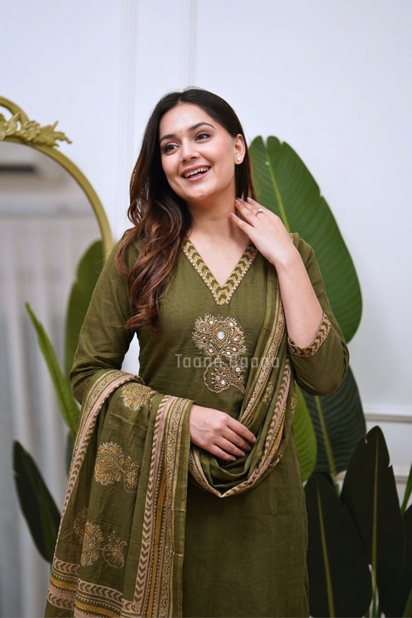 Dupatta Pant Set