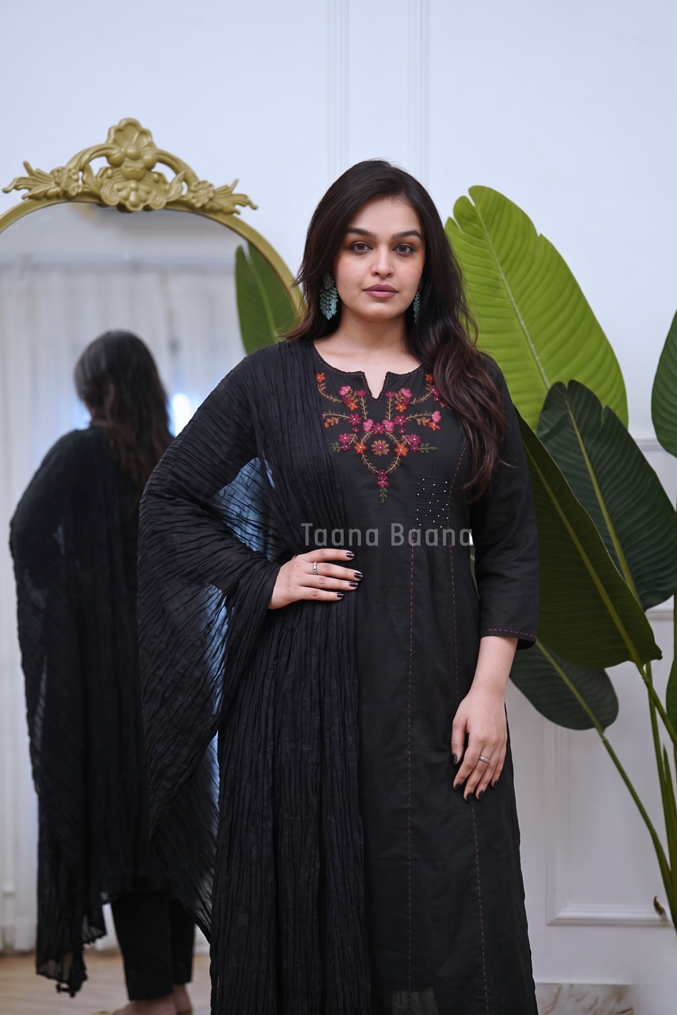 Dupatta Pant Set