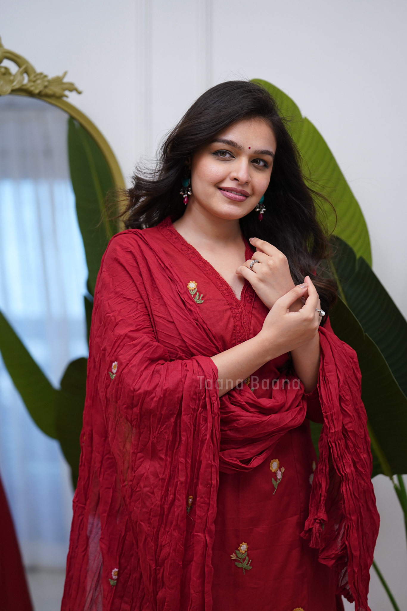 Dupatta Pant Set