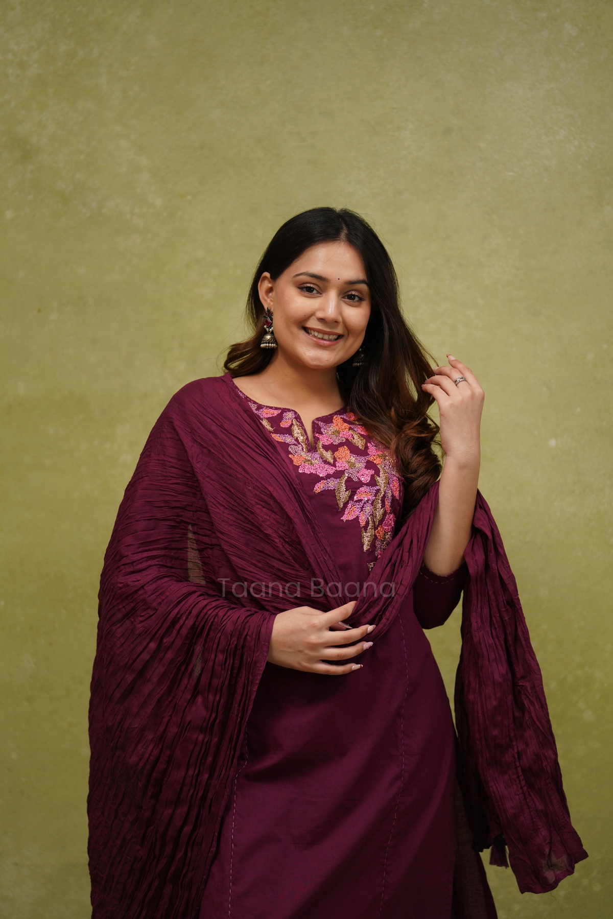 Dupatta Pant Set
