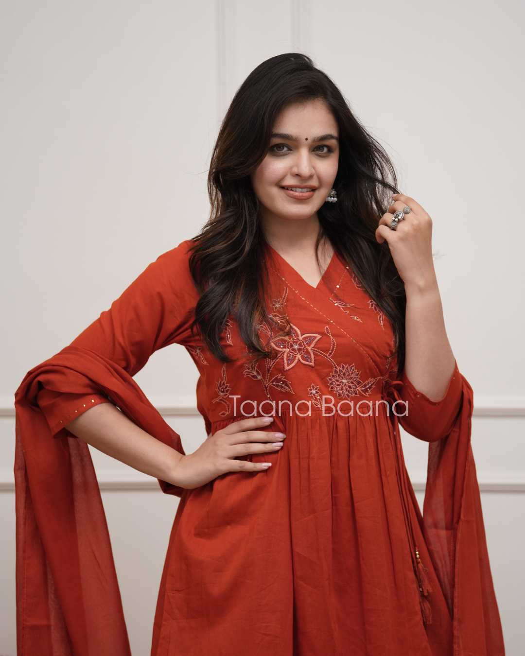 Dupatta Pant Set