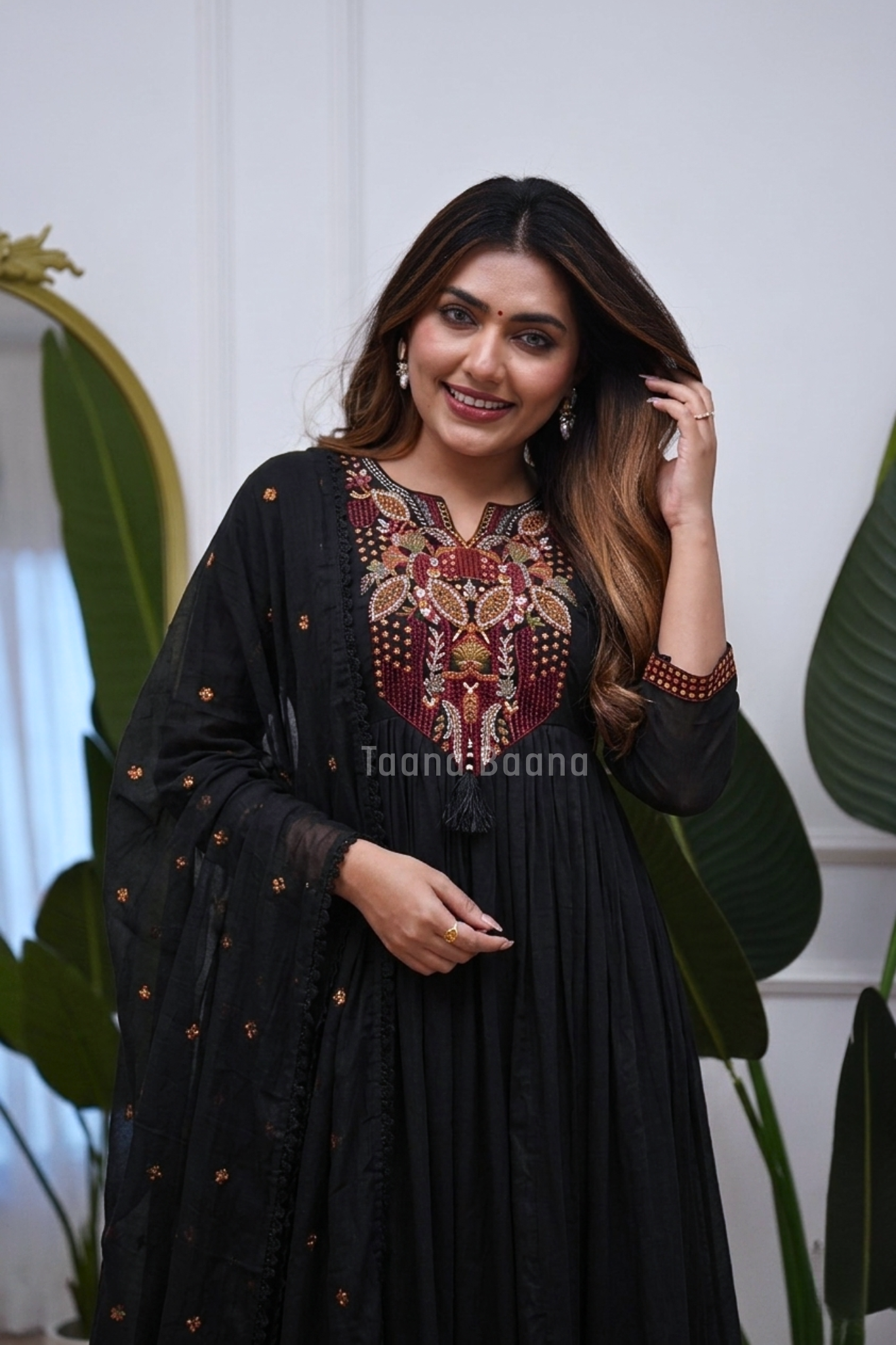 Anarkali Dupatta Set