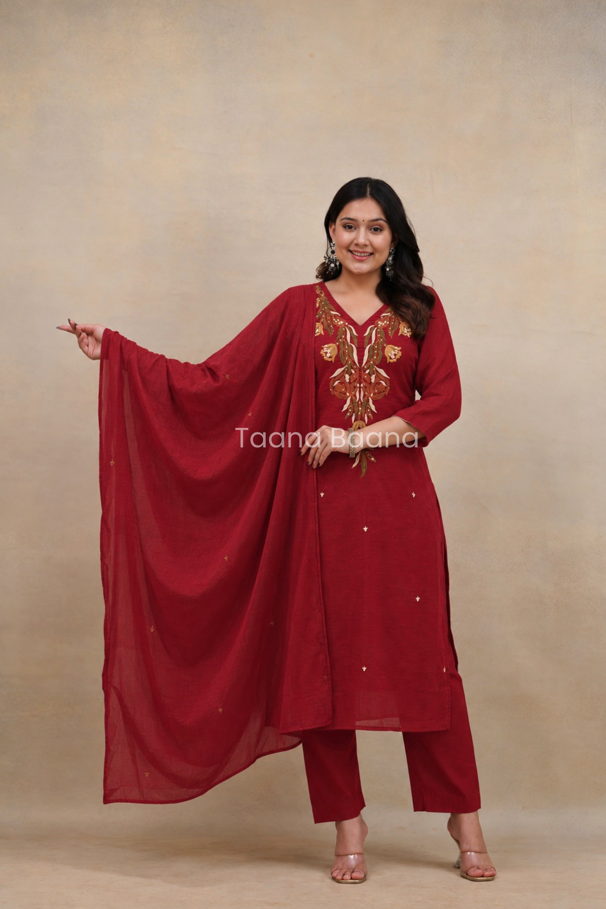 Dupatta Pant Set