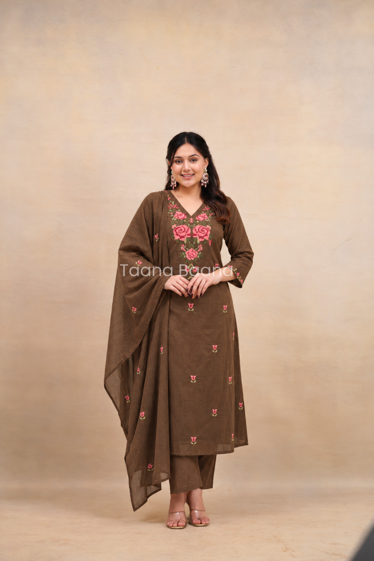 Dupatta Pant Set