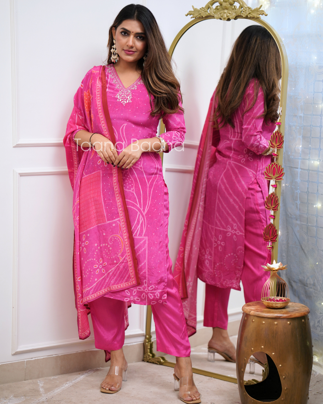 Dupatta Pant Set
