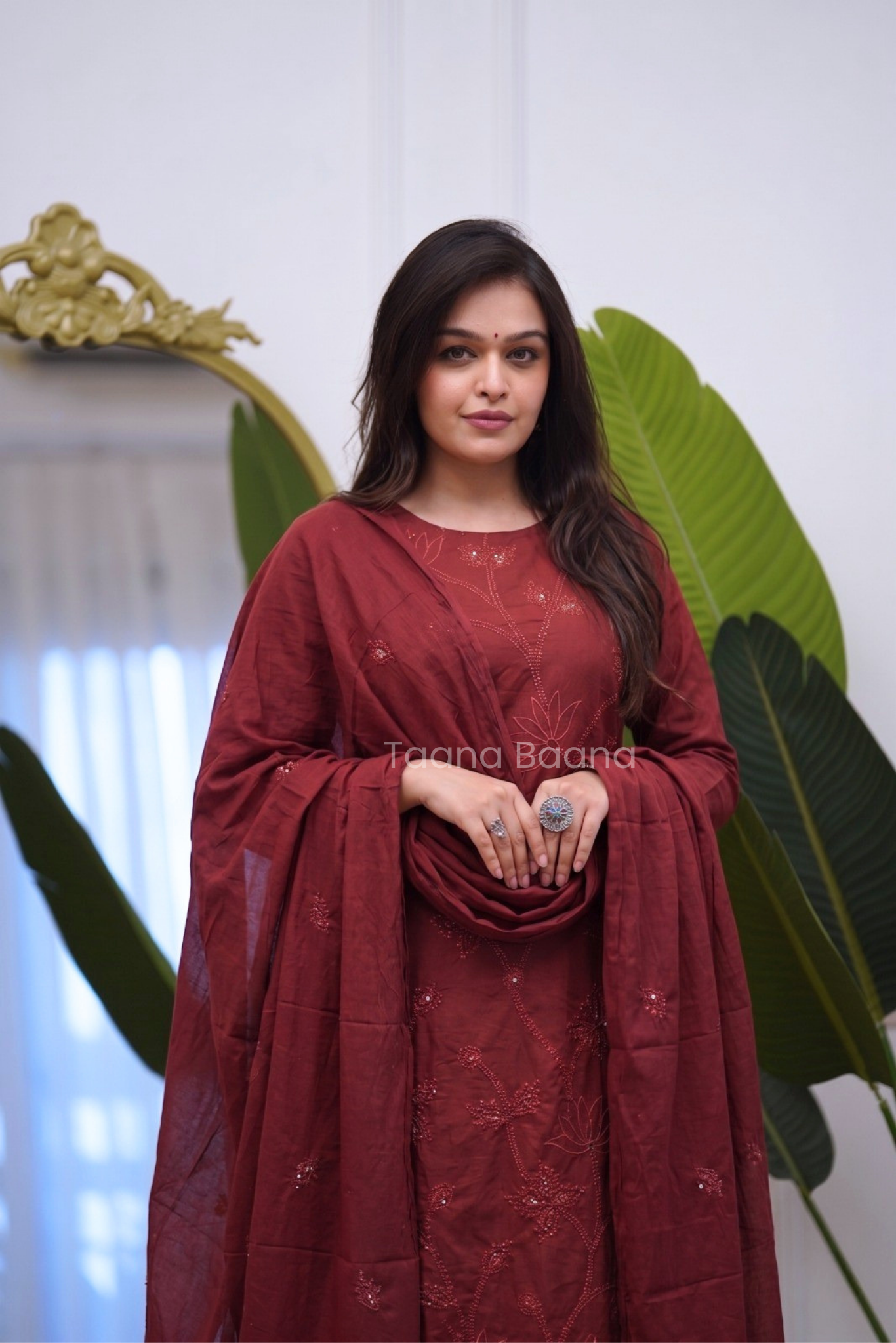 Dupatta Pant Set