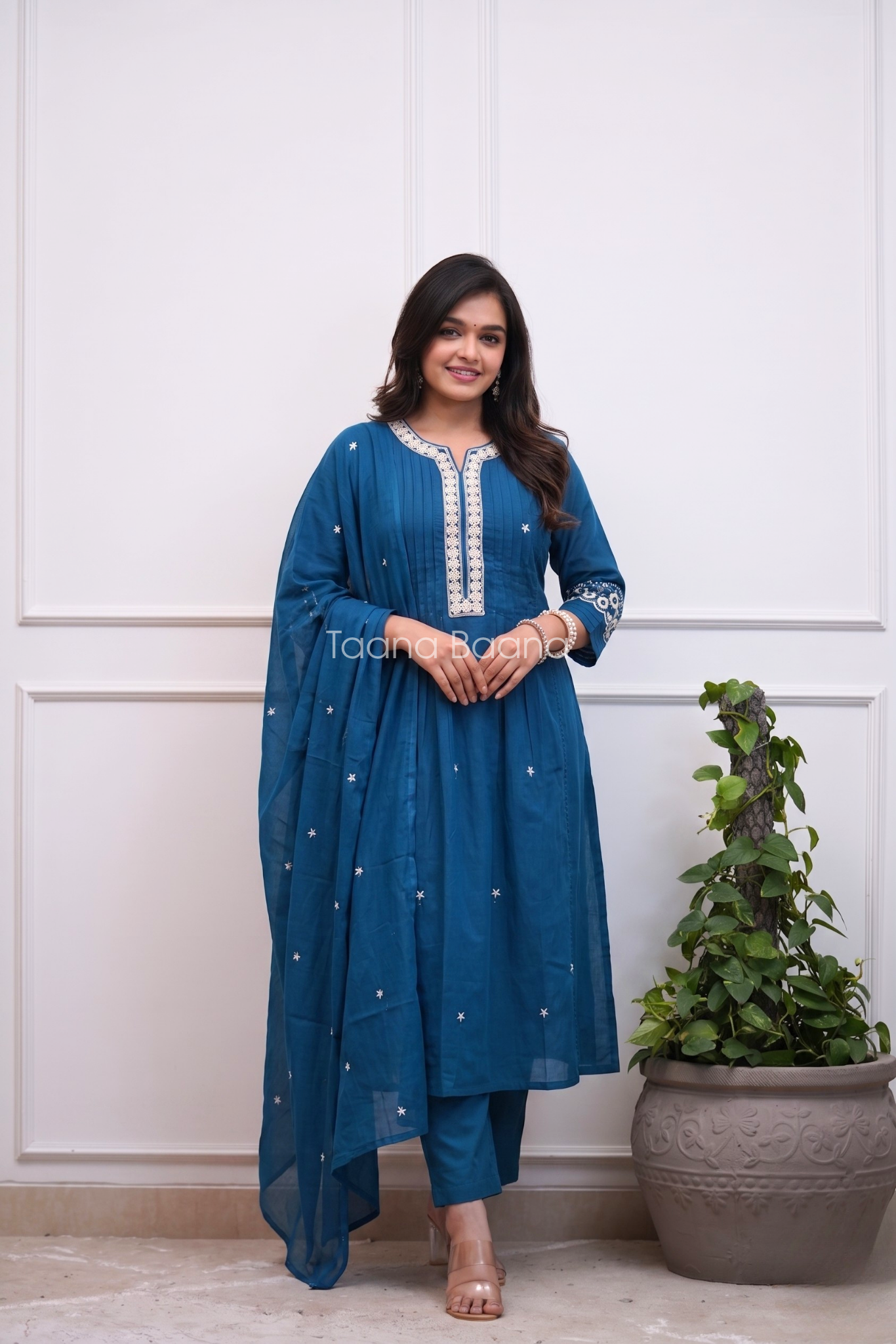 Dupatta Pant Set