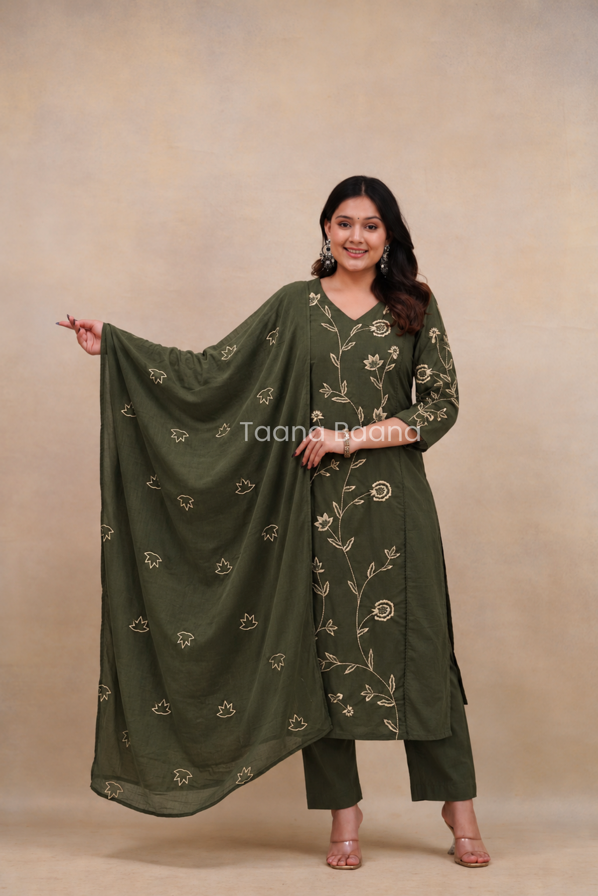 Dupatta Pant Set