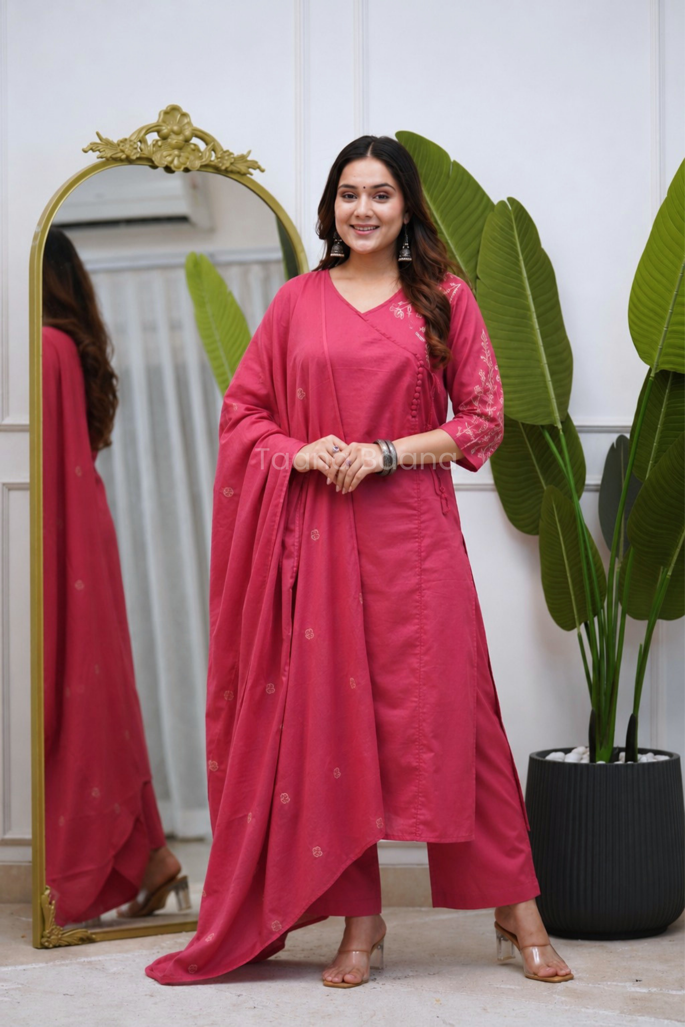 Dupatta Pant Set